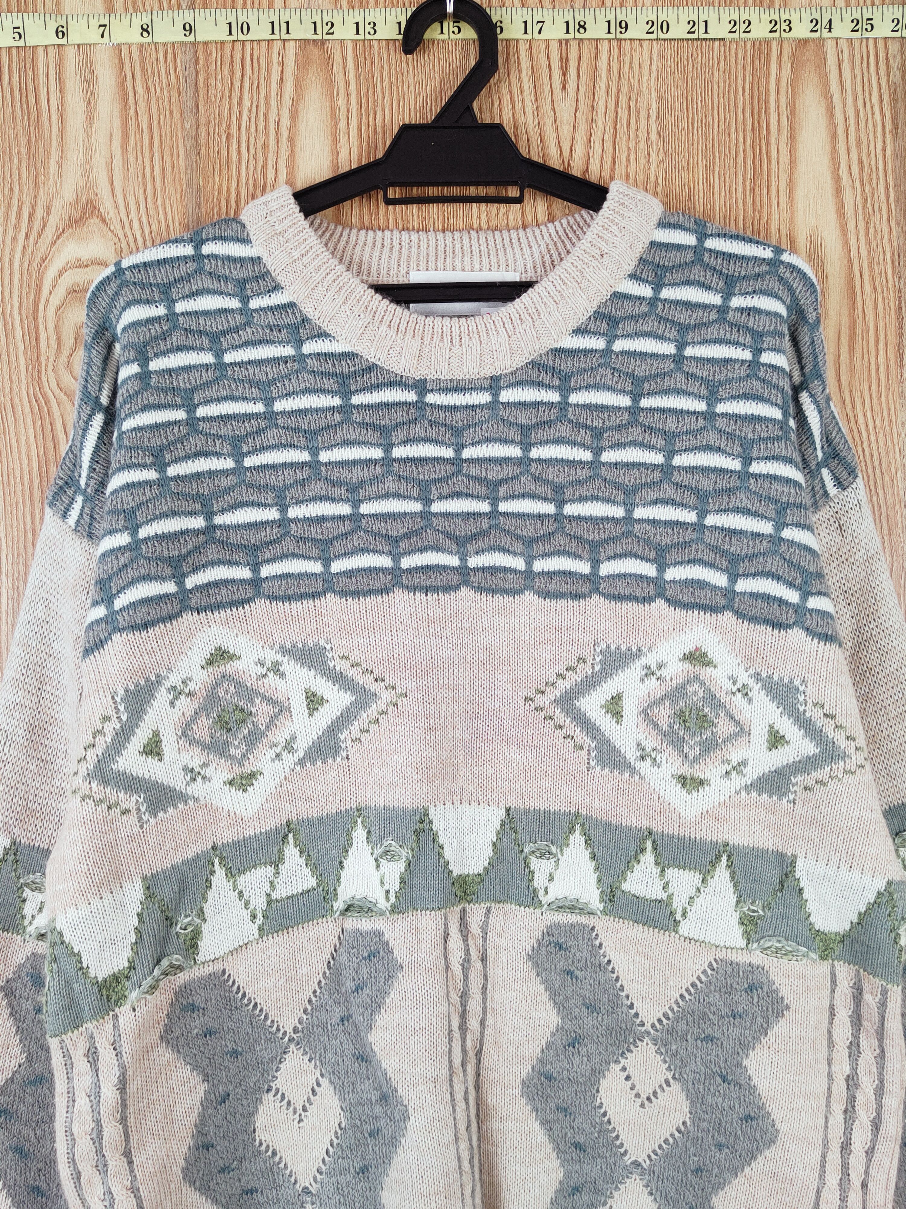 Vintage D Louis Pitaud Light Brown Knitwear Sweatshirts #W771 Size US L / EU 52-54 / 3 - 2 Thumbnail