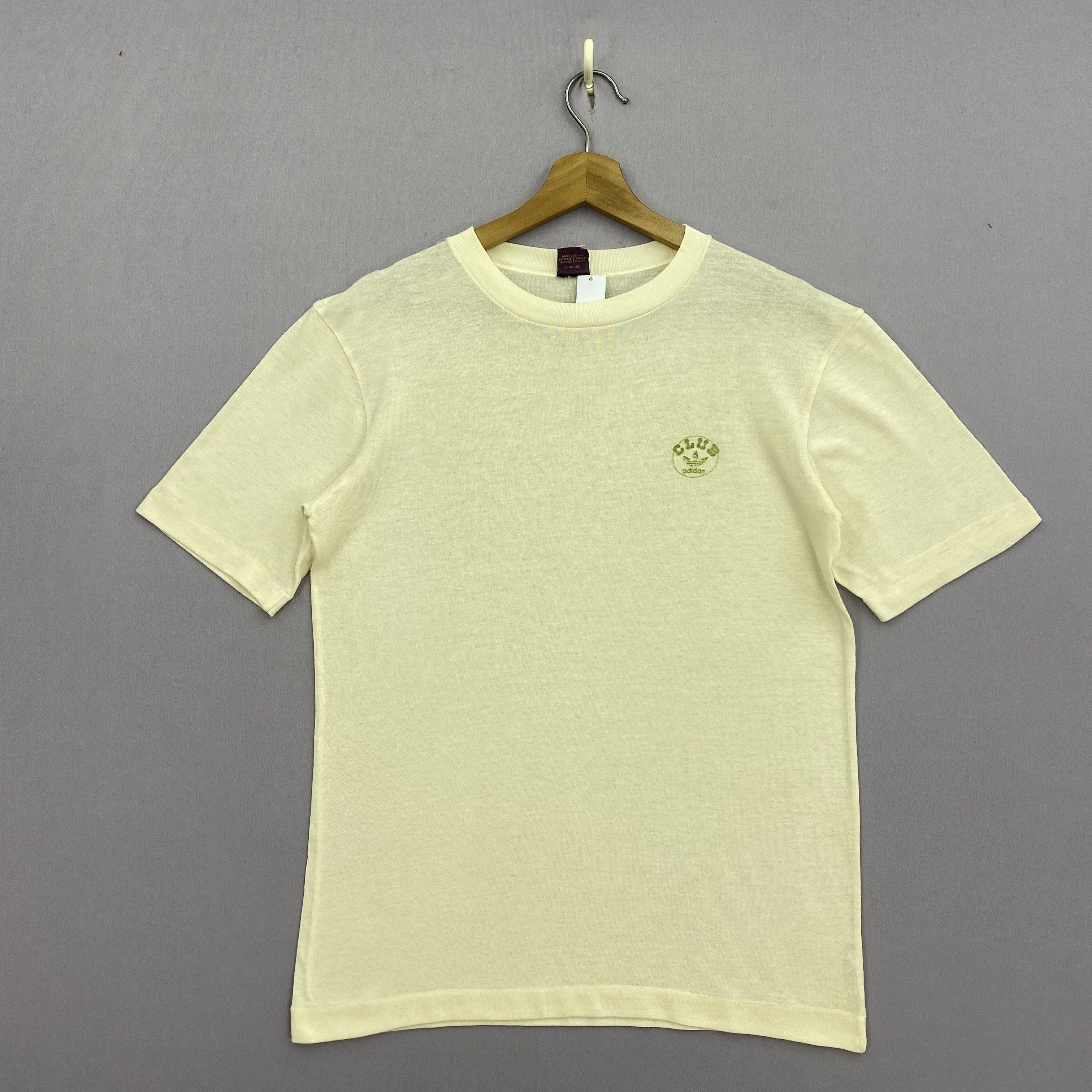 Adidas × Vintage Vintage 90s Adidas T-Shirt Adidas Trefoil Sportswear Tee Size US M / EU 48-50 / 2 - 1 Thumbnail