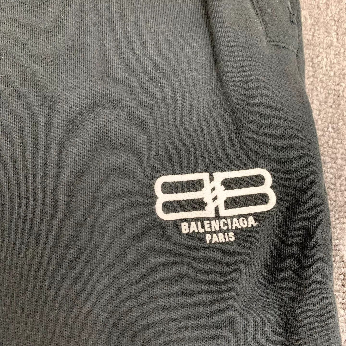 Balenciaga Balenciaga Washed Black Lock Sweatpants S Size 26" / US 2 / IT 38 - 6 Thumbnail