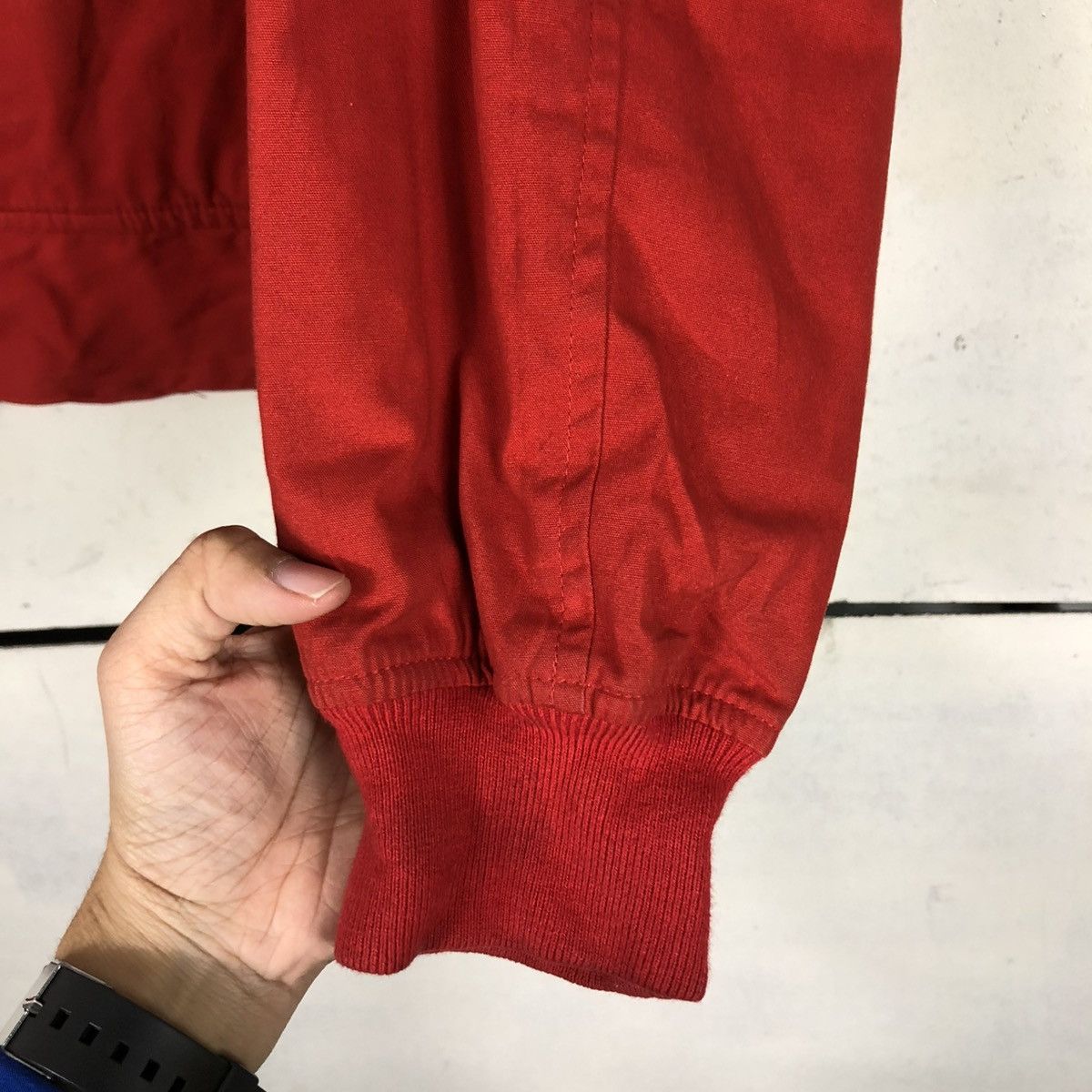 Japanese Brand 🔥RICH RED VINTAGE BOMBER JACKET MEN’S FLANDRE ISSEY MIYAKE Size US M / EU 48-50 / 2 - 17 Thumbnail