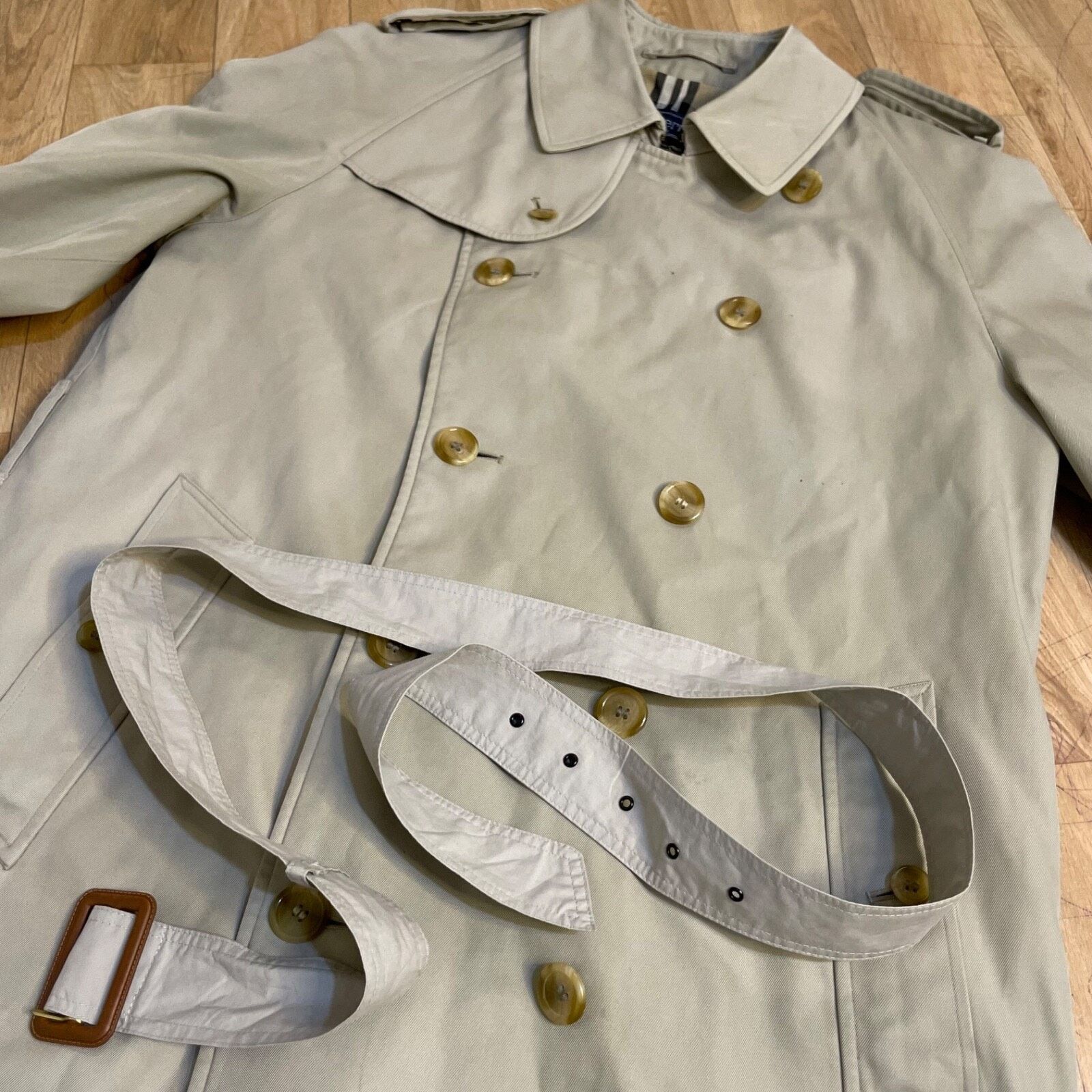 Burberry Burberry Trench Coat Nova Check Vintage made in england Size US M / EU 48-50 / 2 - 6 Thumbnail