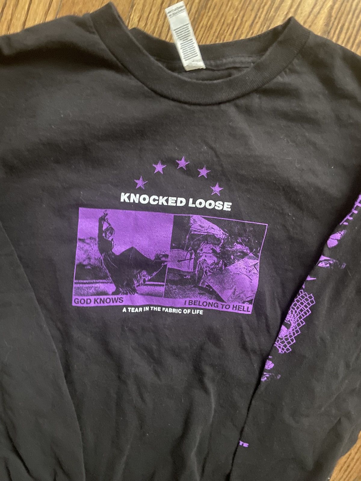 Band Tees Knocked loose god knows t shirt Size US M / EU 48-50 / 2 - 3 Thumbnail