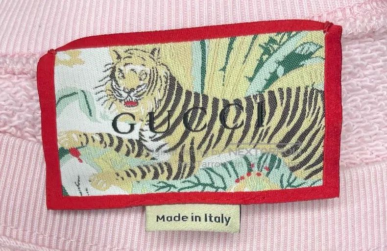 Gucci Gucci Interlocking double G tiger head printed round-neck Size S / US 4 / IT 40 - 5 Thumbnail