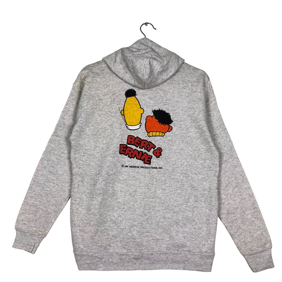 Vintage 🔥90’s VTG HOODIE PULL OVER BERT & ERNIE JIM HENSON PRODT. Size US M / EU 48-50 / 2 - 12 Thumbnail
