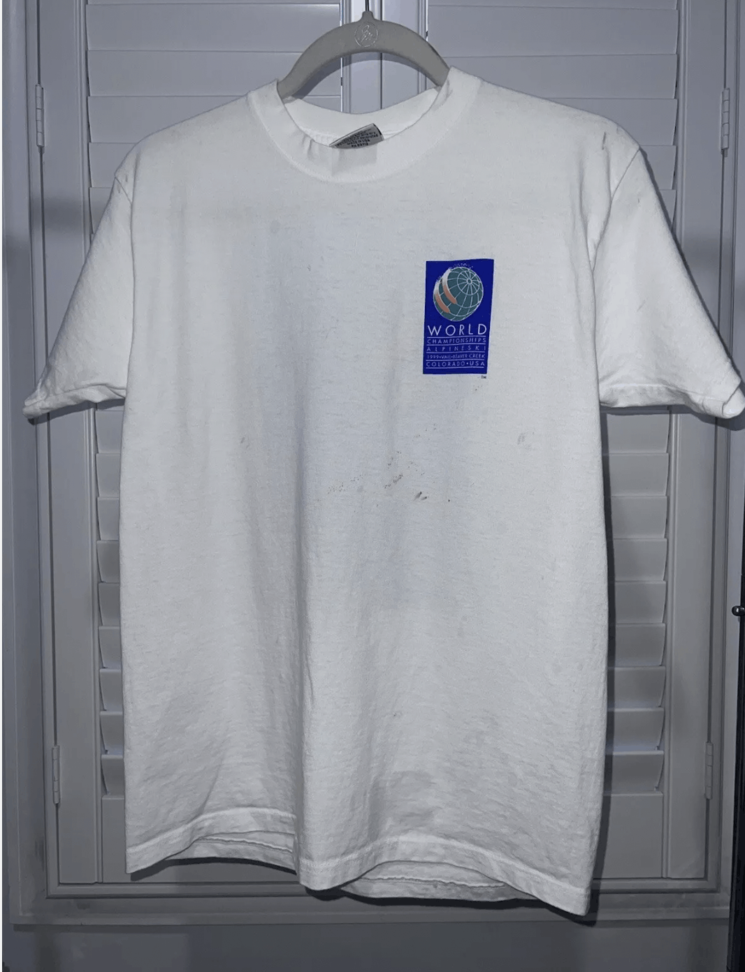 Vintage 90s Alpine Ski World Championship Tee Size Small Size US S / EU 44-46 / 1 - 4 Thumbnail