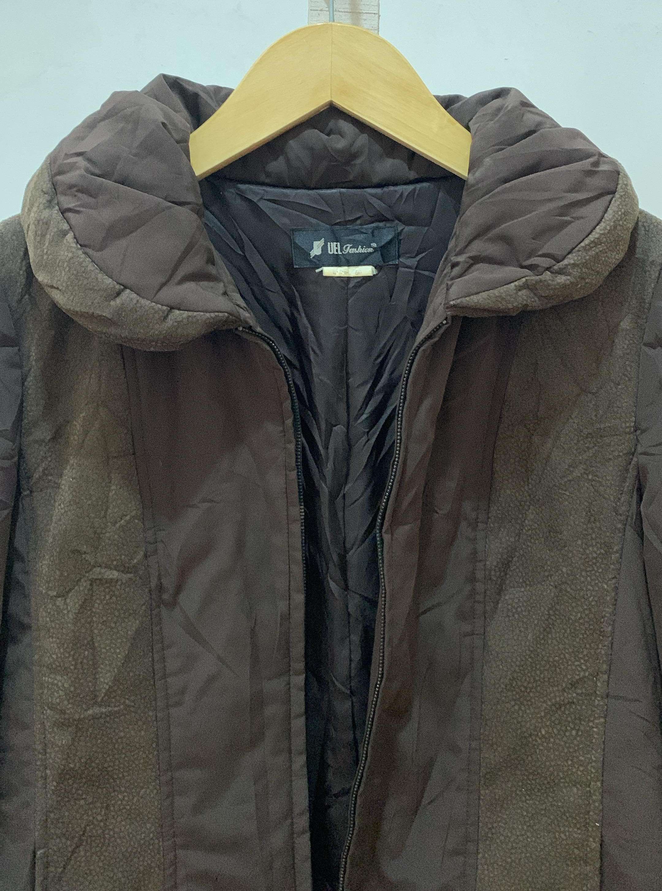 Other UEL Fashion Brown Outwear Jacket Size S / US 4 / IT 40 - 3 Thumbnail