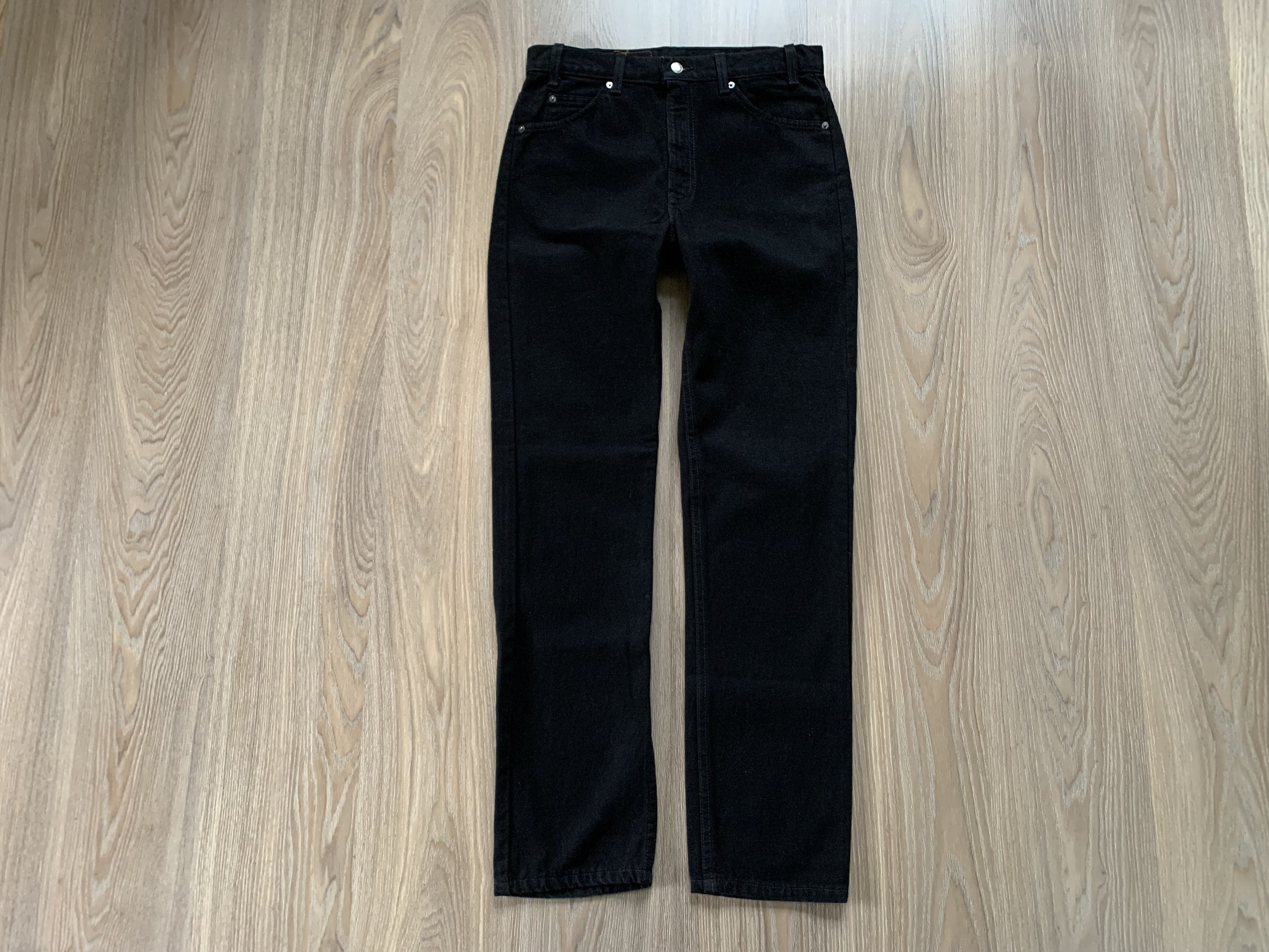 Levi's × Levi's Vintage Clothing × Vintage Levi's 505 Regular Fit Vintage Black Jeans Size US 33 - 2 Thumbnail