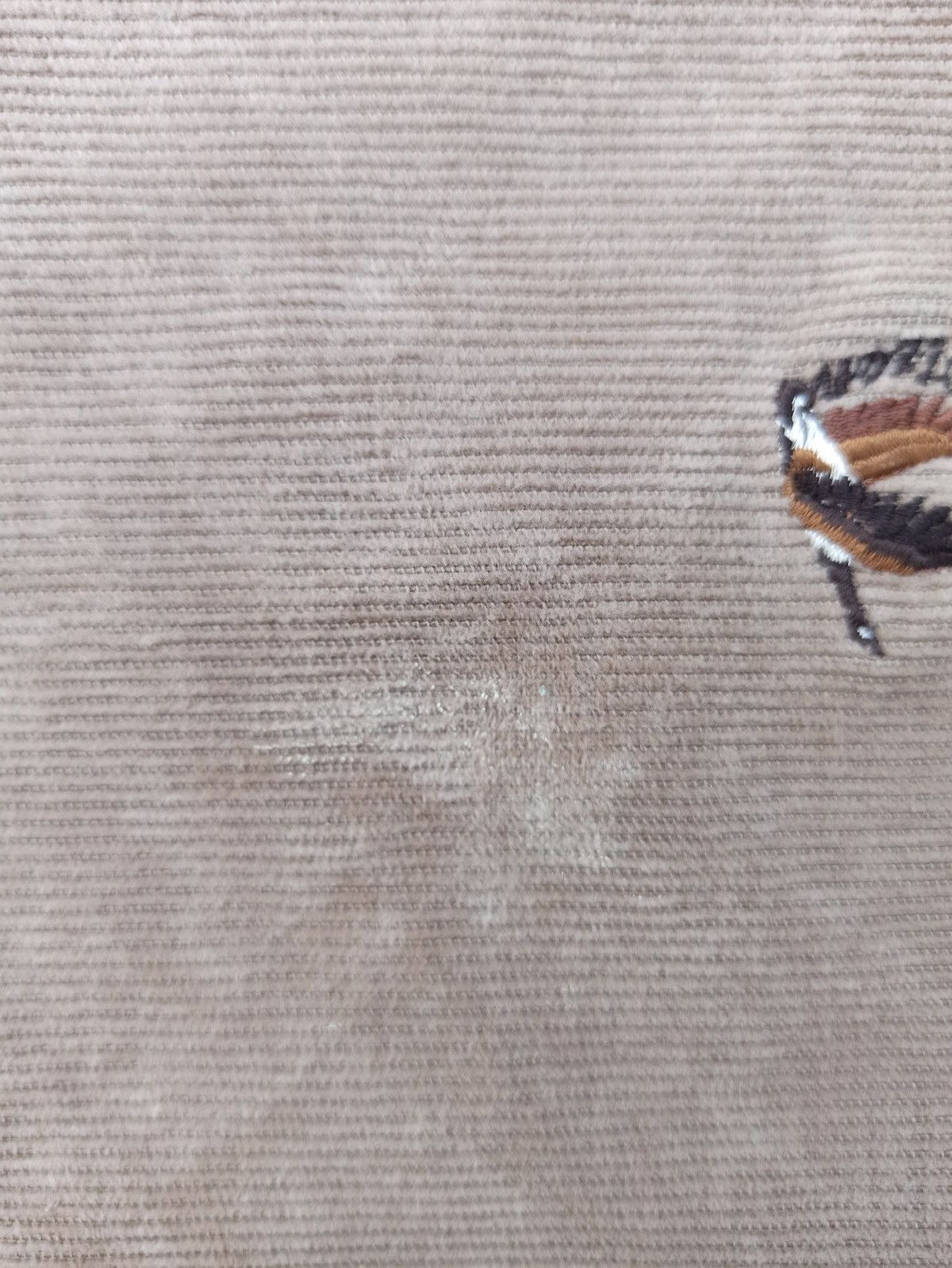 Japanese Brand Olzen corduroy with animal tile Size 24" / US 00 / IT 34 - 7 Thumbnail