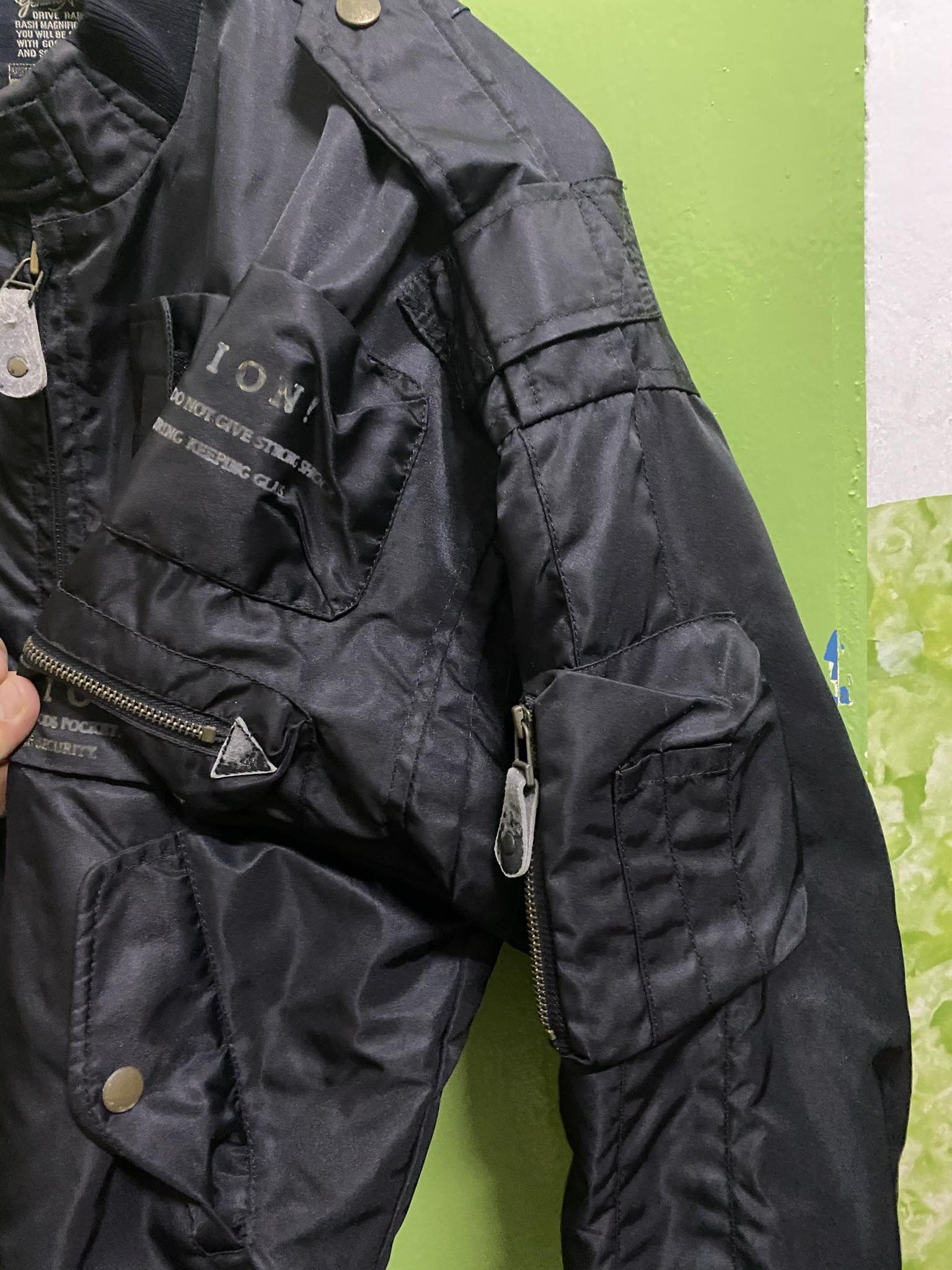 Japanese Brand Nankai Japan Flight Jacket For Motorcycle Multipocket Size US M / EU 48-50 / 2 - 4 Thumbnail