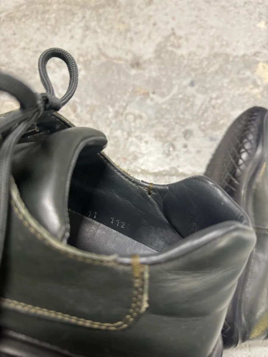 Prada SS1999 Prada Faded Forest Green Leather Vibram Shoes Size US 8 / EU 41 - 9 Thumbnail
