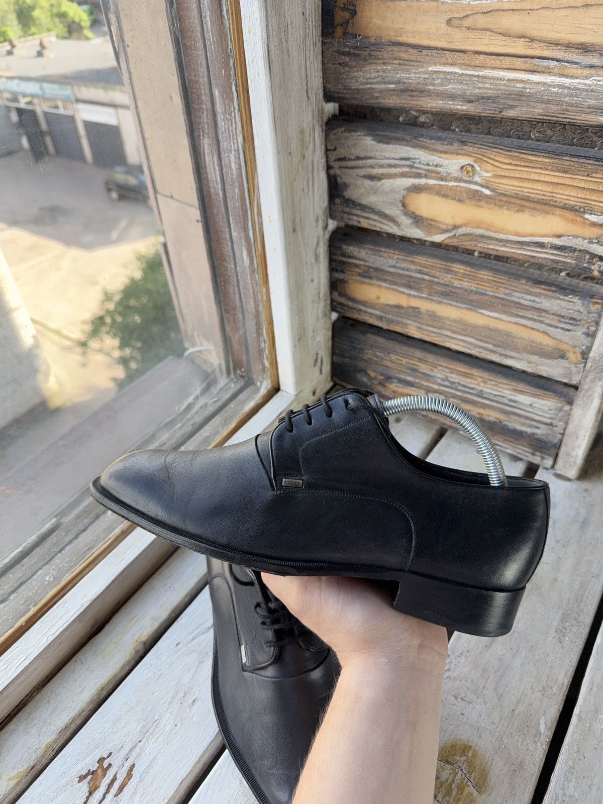 Bally Bally Styleflex Black Leather Derby Shoes –8.5 UK / 9.5 US Size US 9.5 / EU 42-43 - 11 Thumbnail