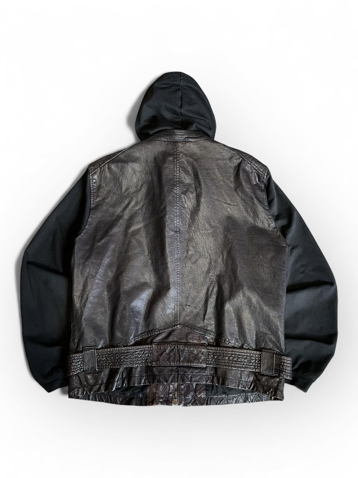 Emporio Armani Vintage Leather Jacket – Size 52 - Morocco