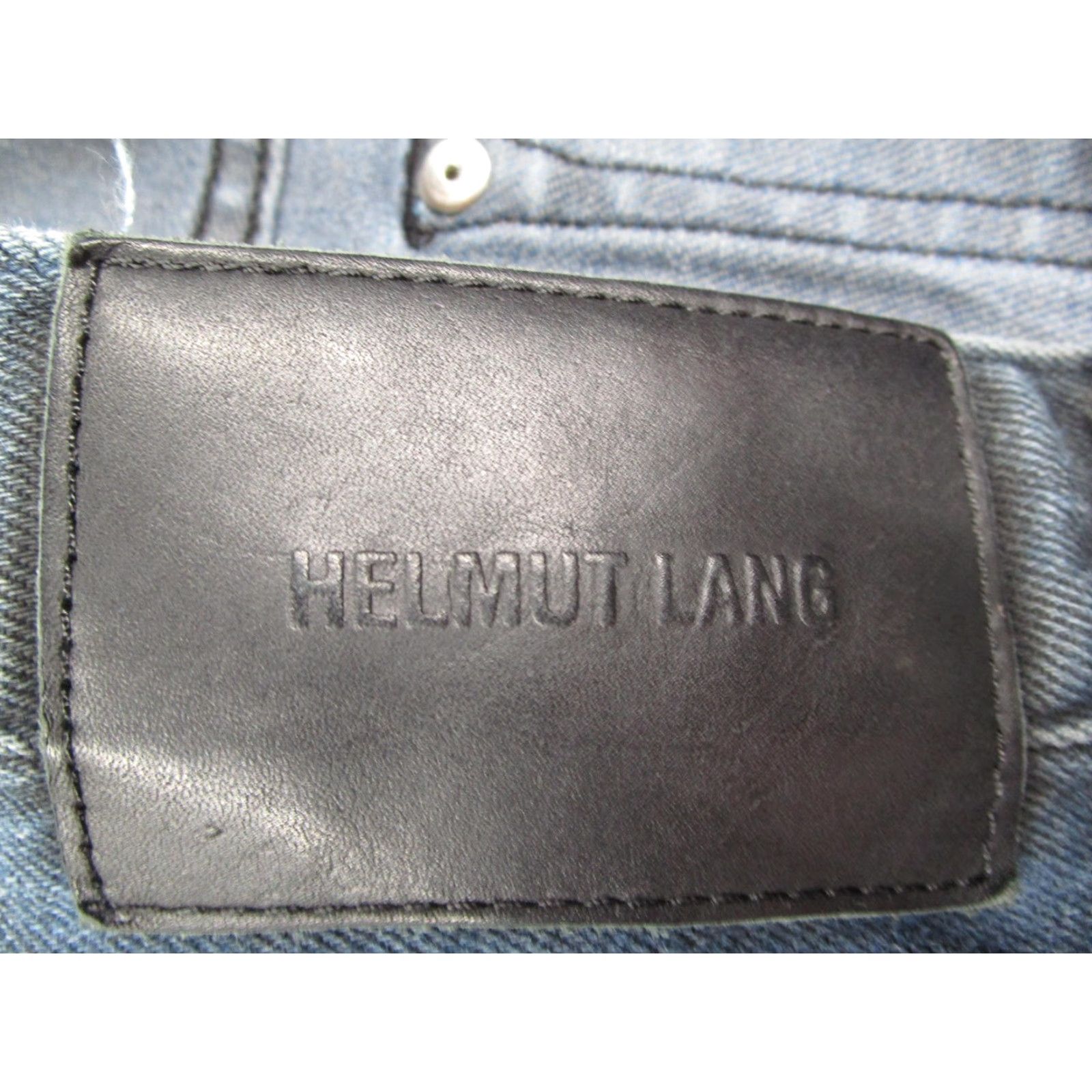 Helmut Lang Helmut Lang Jeans Mens 30 Blue Skinny Fit Stretch Denim 5-Pocket USA E02HM201 Size US 30 / EU 46 - 3 Thumbnail