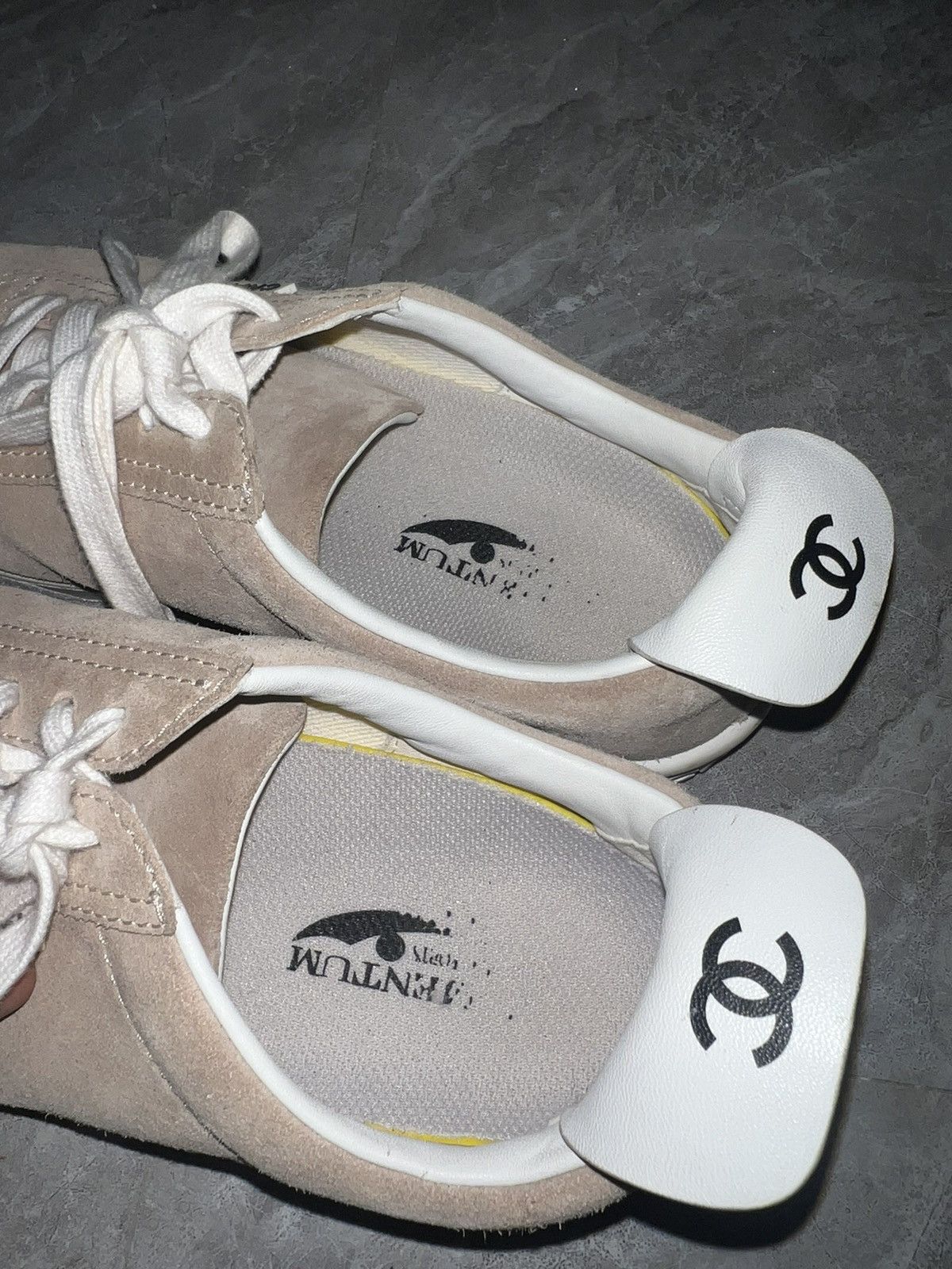 Chanel Chanel Suede Calfskin Sneakers Size US 9 / IT 39 - 7 Thumbnail