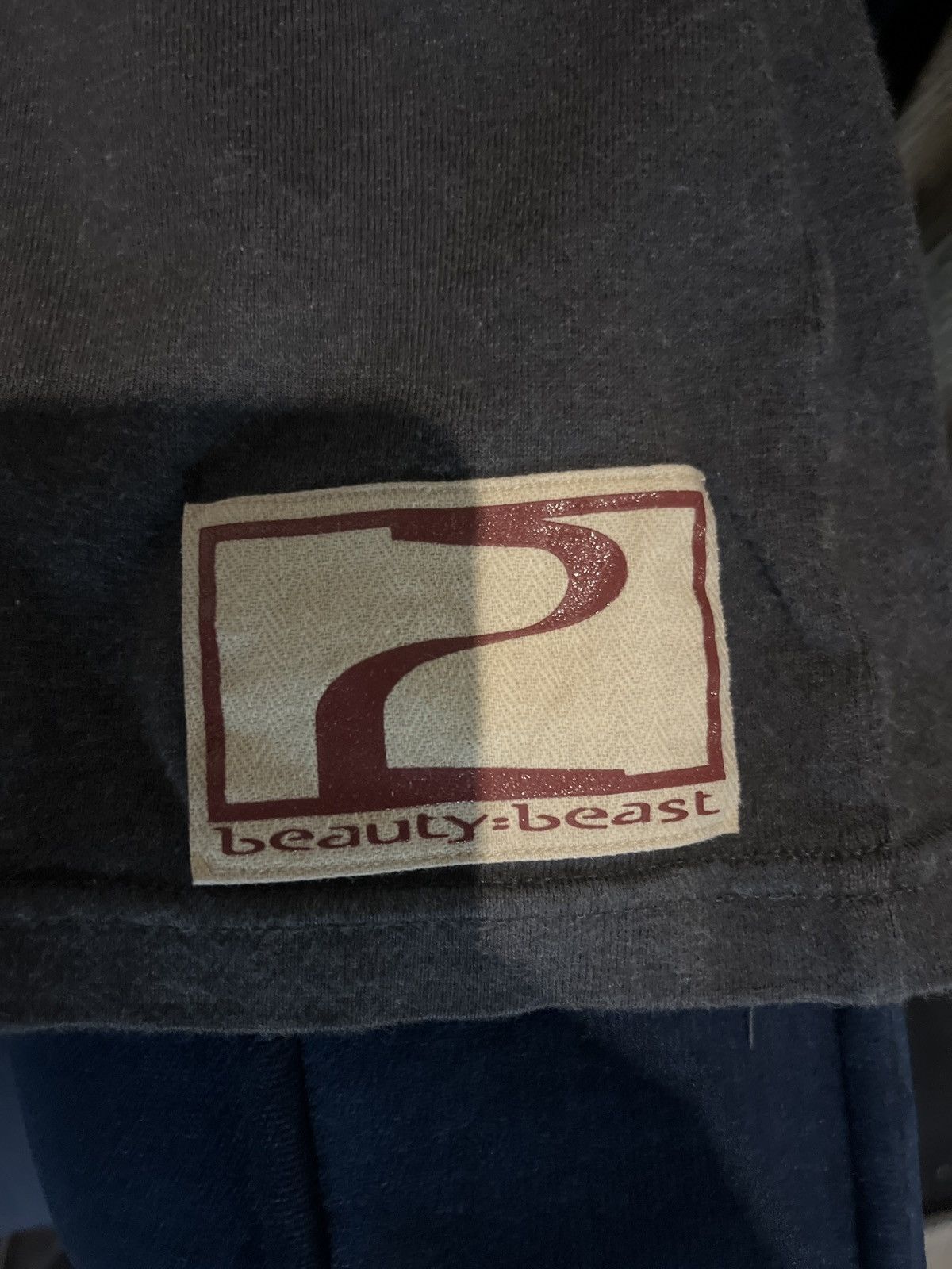 Beauty Beast × Japanese Brand Beauty:Beast Dark Knight Embroidered Raglan Hoodie Size US S / EU 44-46 / 1 - 5 Thumbnail