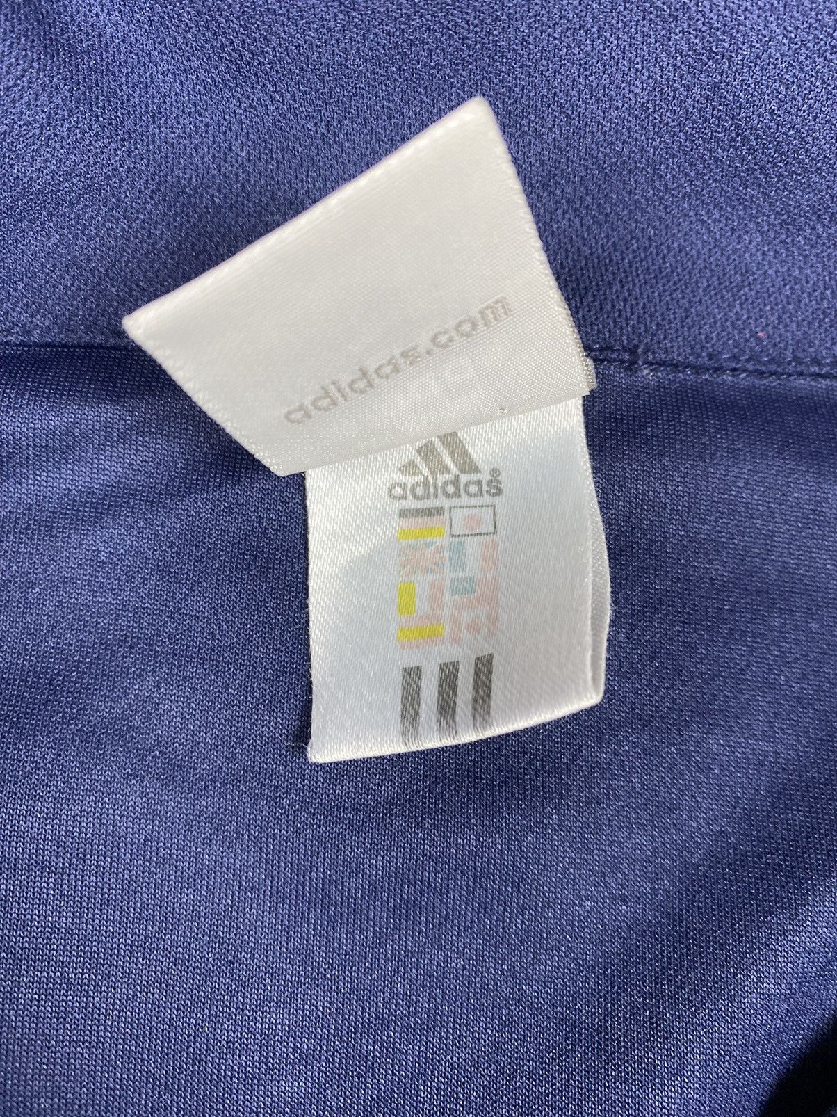 Adidas Vintage Adidas Drill Y2K Polo T Shirt Tee Size US XL / EU 56 / 4 - 12 Thumbnail
