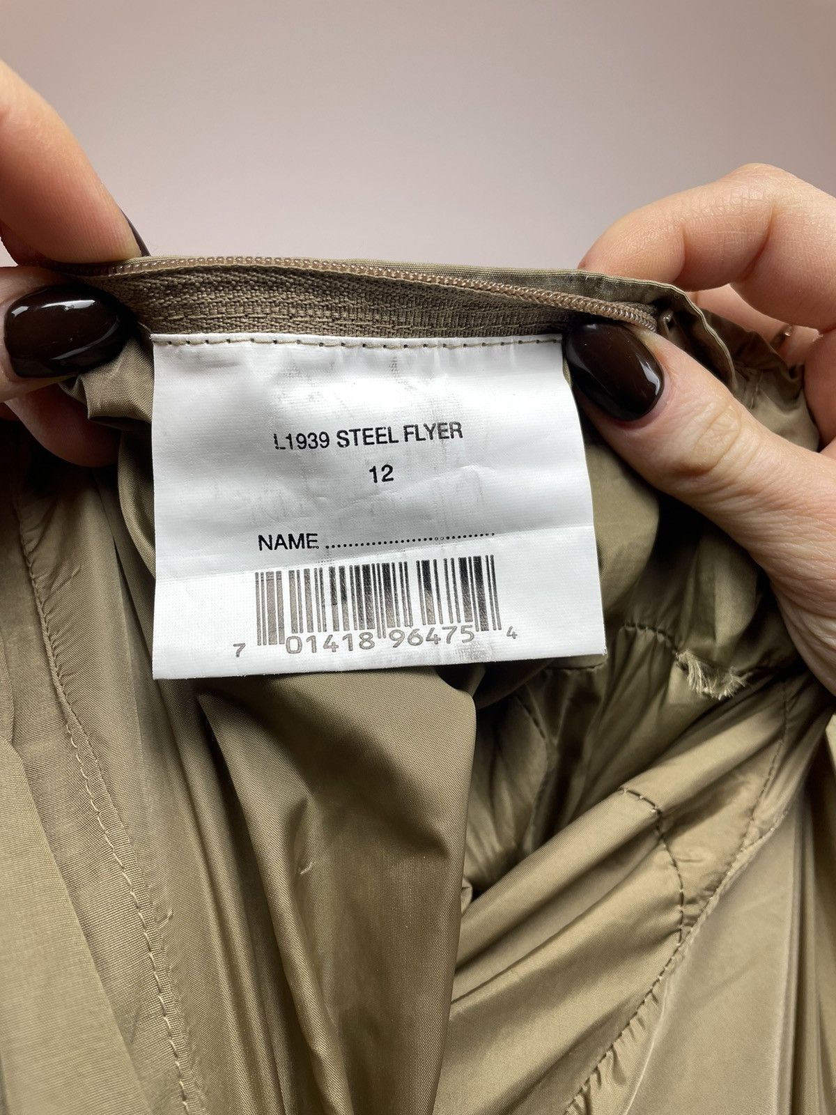 Barbour × Designer Babour L1939 STEEL FLYER jacket size 12 Size XL / US 12-14 / IT 48-50 - 10 Thumbnail