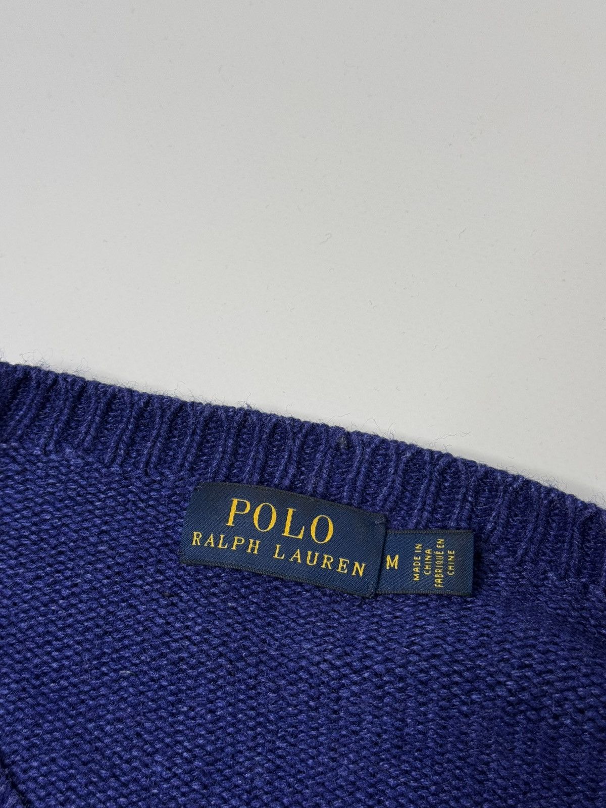 Polo Ralph Lauren Purple Polo Ralph Lauren knit sweater pony logo old money Size US M / EU 48-50 / 2 - 3 Thumbnail
