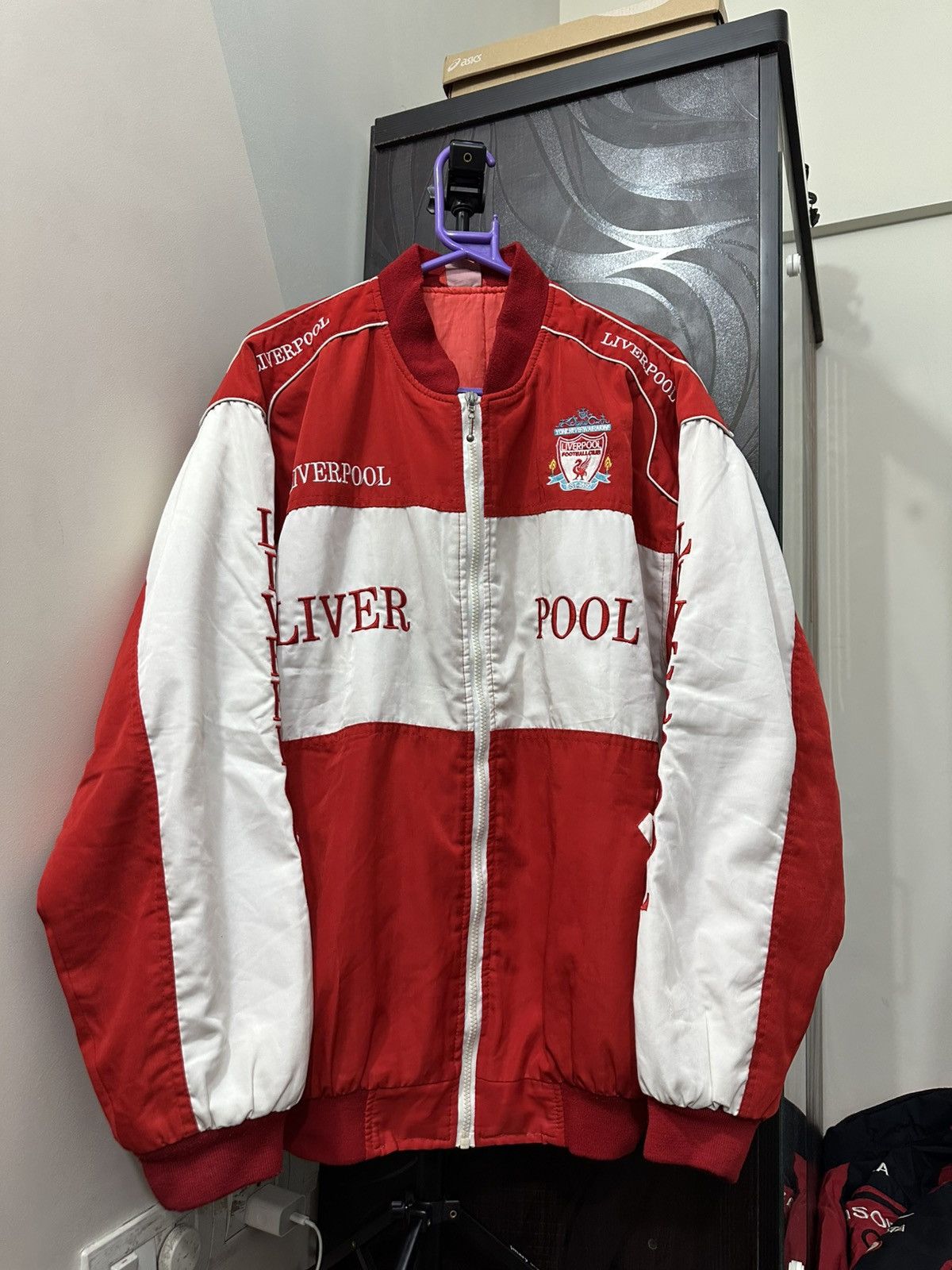 Other Crazy Liverpool Bomber Jacket 🏎️🏁 Size US L / EU 52-54 / 3 - 1 Thumbnail