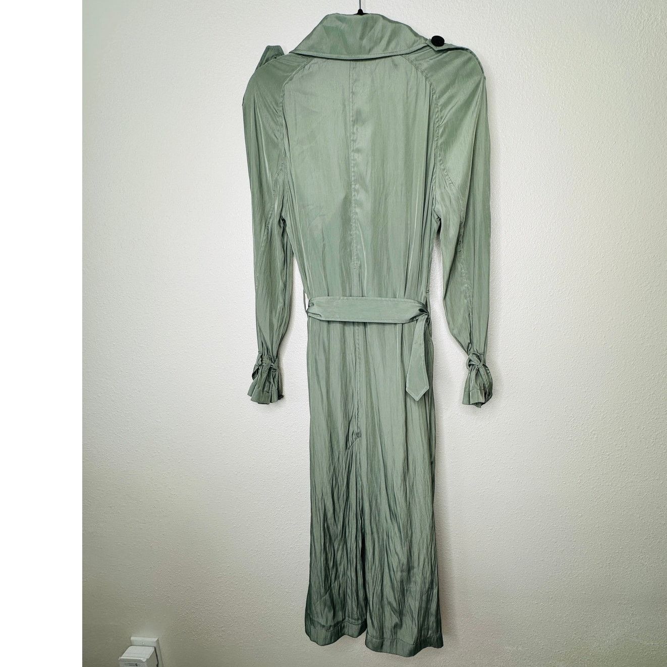 Other BCBGMaxazria Sage Ultra Thin Wide Notch Lapel Belt Jacket S Size S / US 4 / IT 40 - 5 Thumbnail