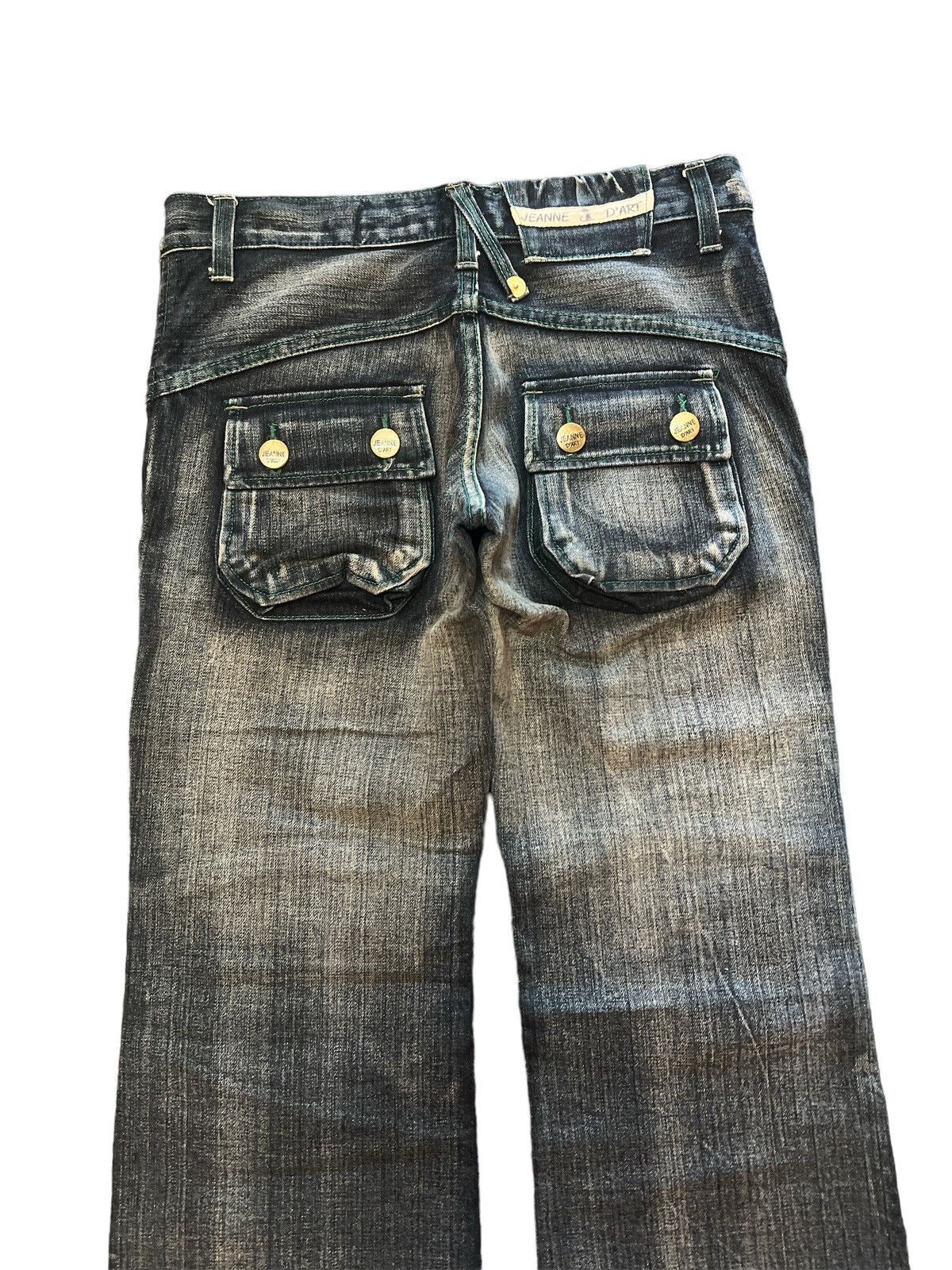 Other FLARED💥SICK‼️JEANS DE ART BUSH PANT DISTRESSED DENIM PANT Size US 30 / EU 46 - 8 Thumbnail