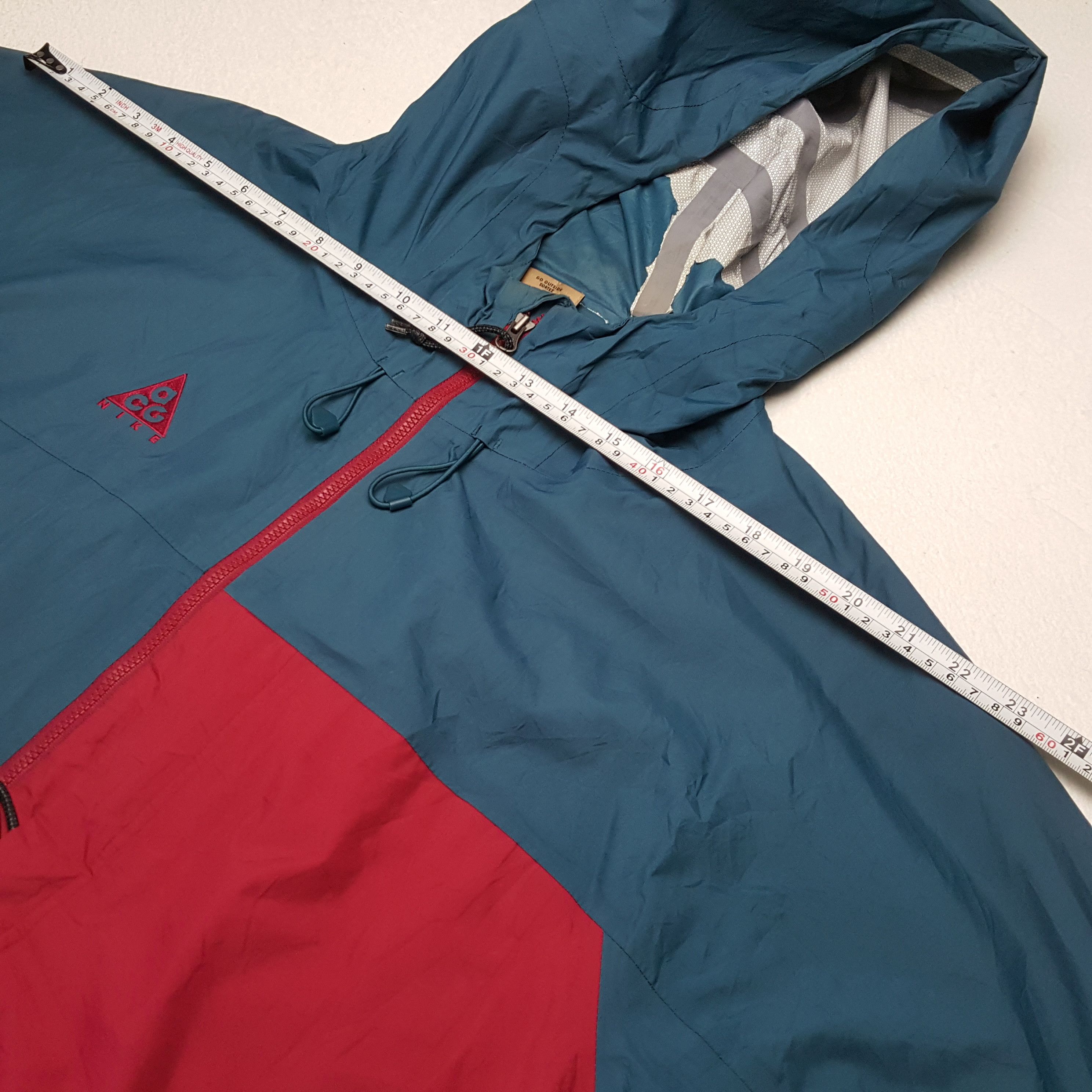 Nike ACG × Vintage NIKE ACG Small Logo Design Windbreaker Jacket Hoodies Size US L / EU 52-54 / 3 - 5 Thumbnail
