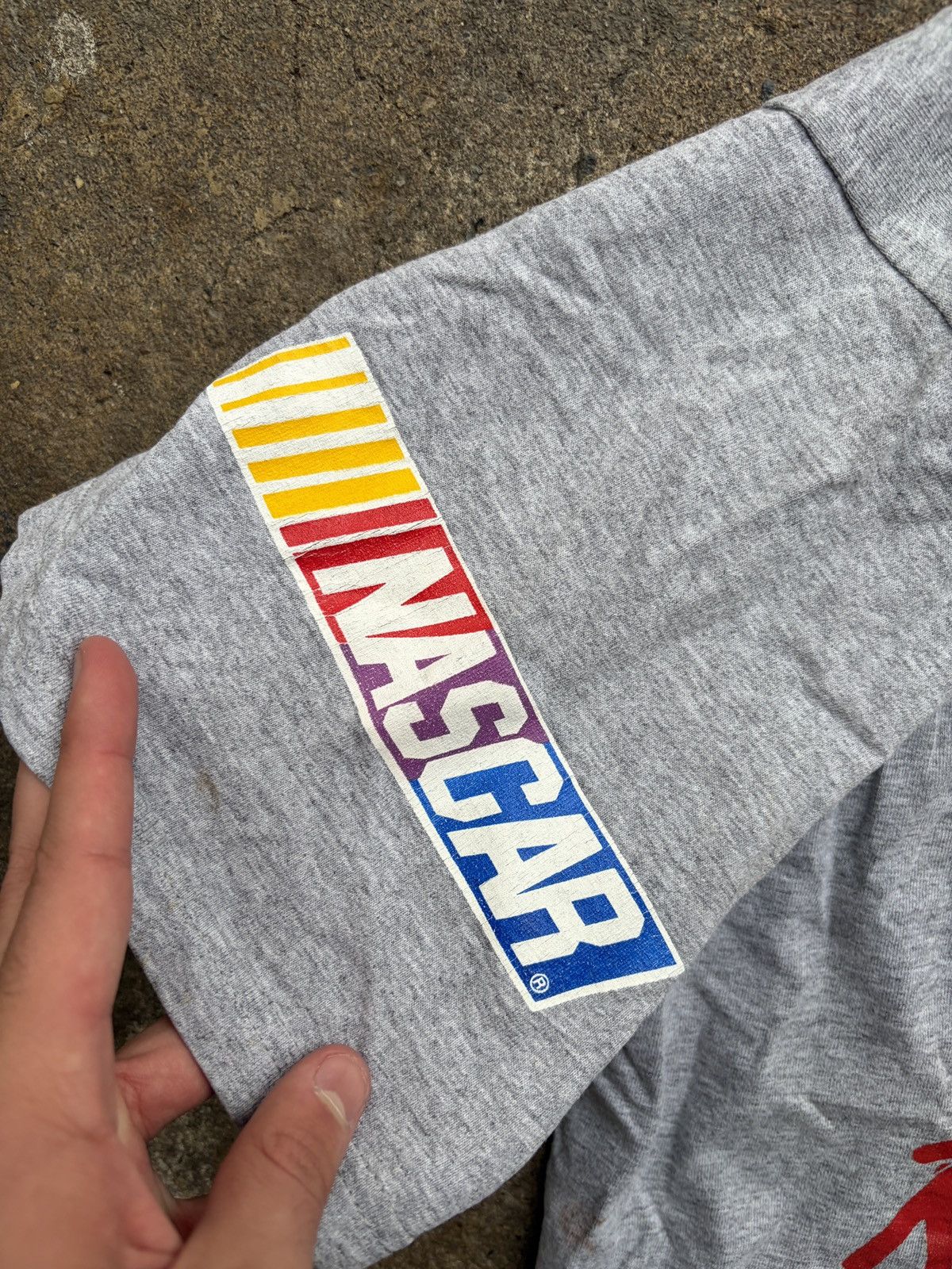 NASCAR Vintage 1990s Miller Draft NASCAR Rusty Wallace Size US XL / EU 56 / 4 - 5 Thumbnail