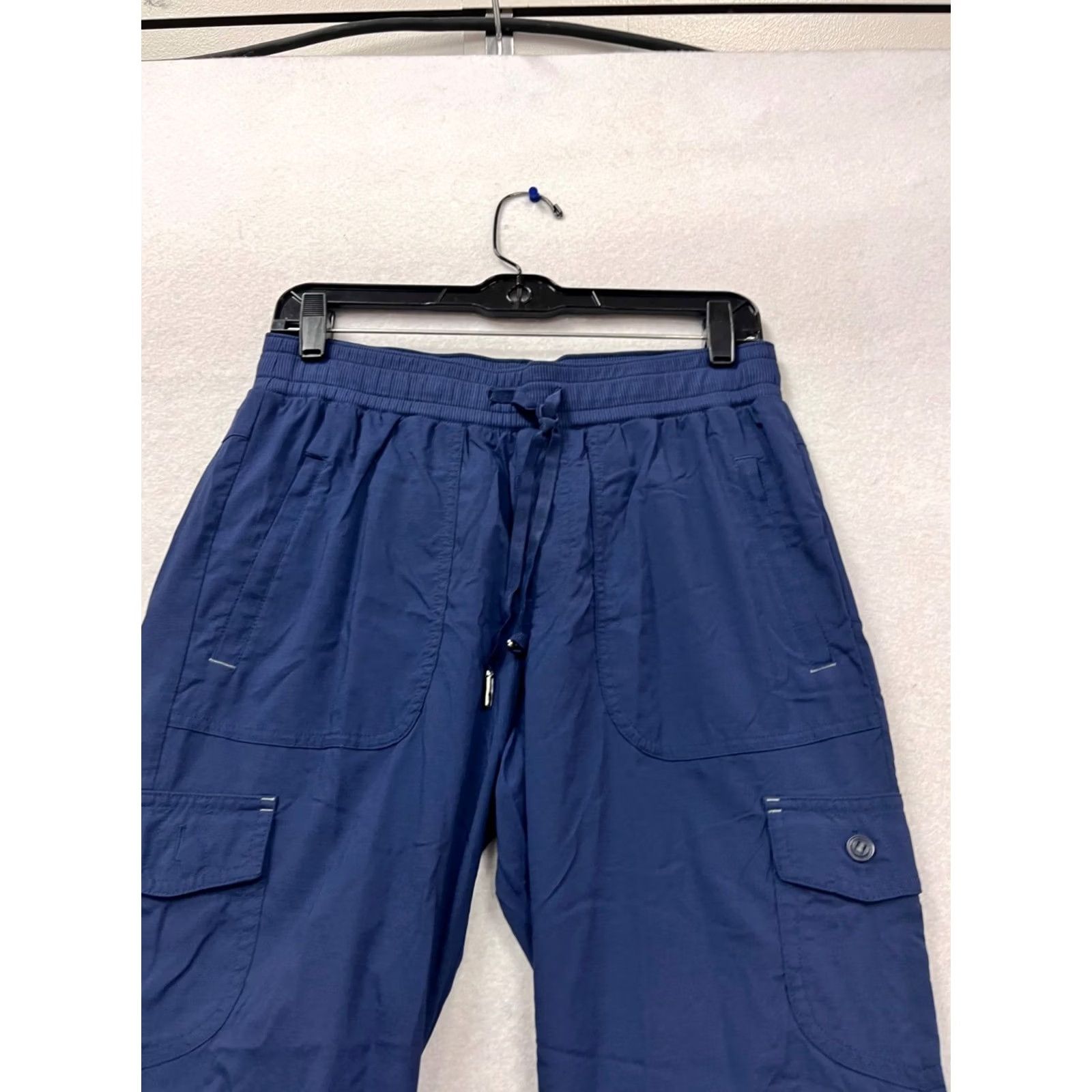 Vintage L.L. Bean Cargo Pants Small Unisex Adults Navy Blue Nylon Spandex Cargo Size 28" / US 6 / IT 42 - 5 Thumbnail