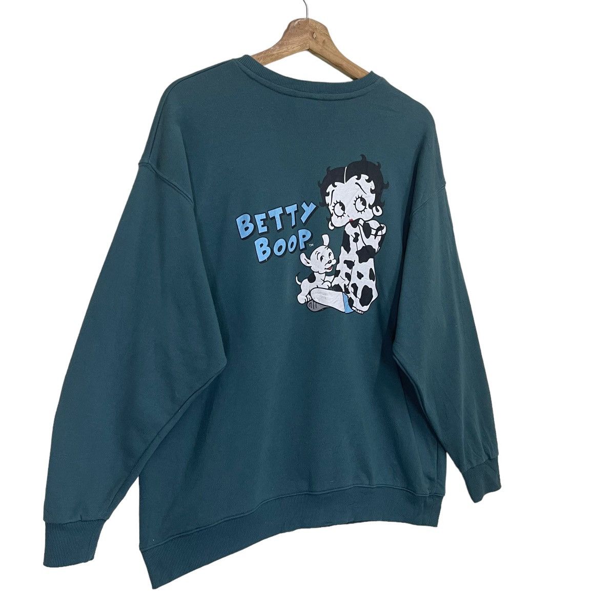 Cartoon Network Betty Boop x Denifits Big Logo Crewneck Sweatshirt Size US M / EU 48-50 / 2 - 2 Thumbnail