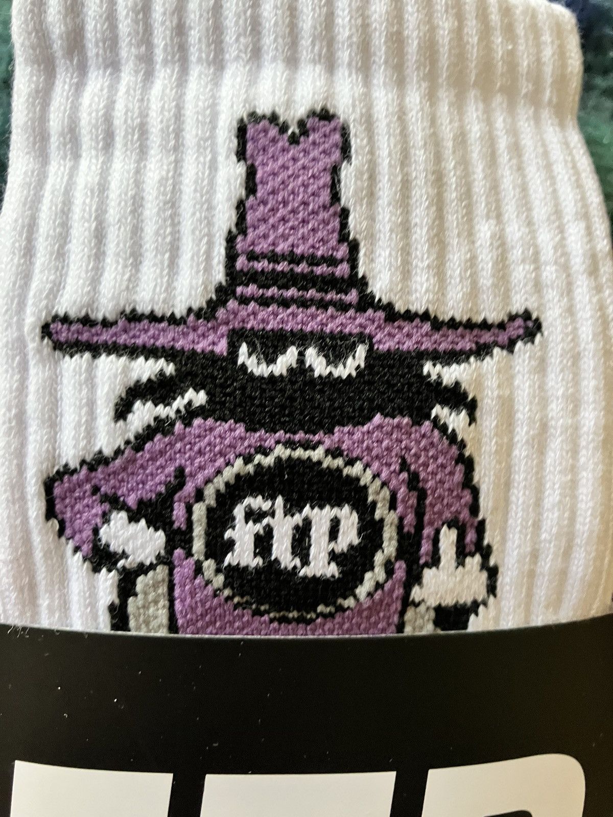 Fuck The Population Spook Socks Size ONE SIZE - 2 Thumbnail