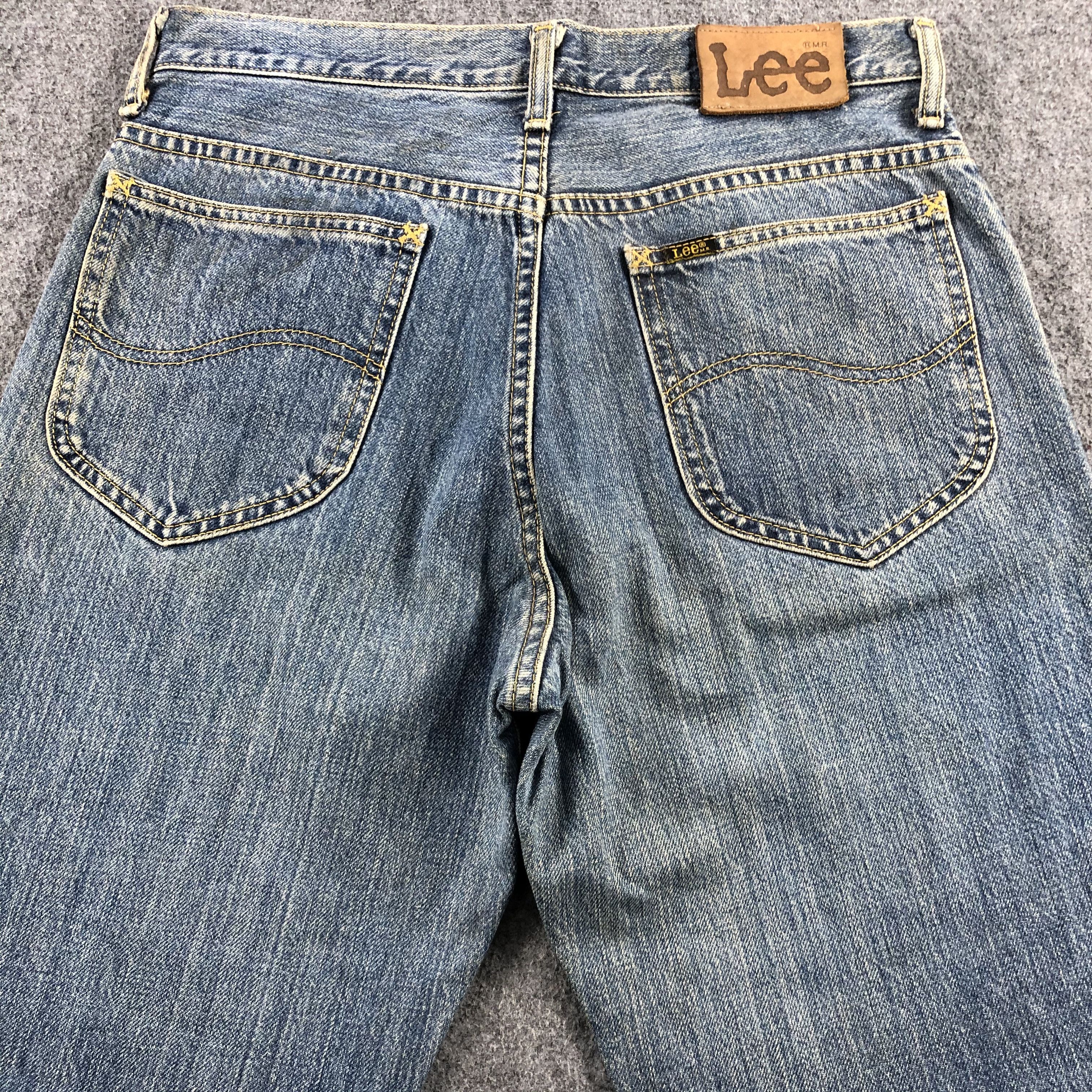 Lee Vintage Blue Wash Lee Jeans-J1761 Size US 31 - 4 Thumbnail