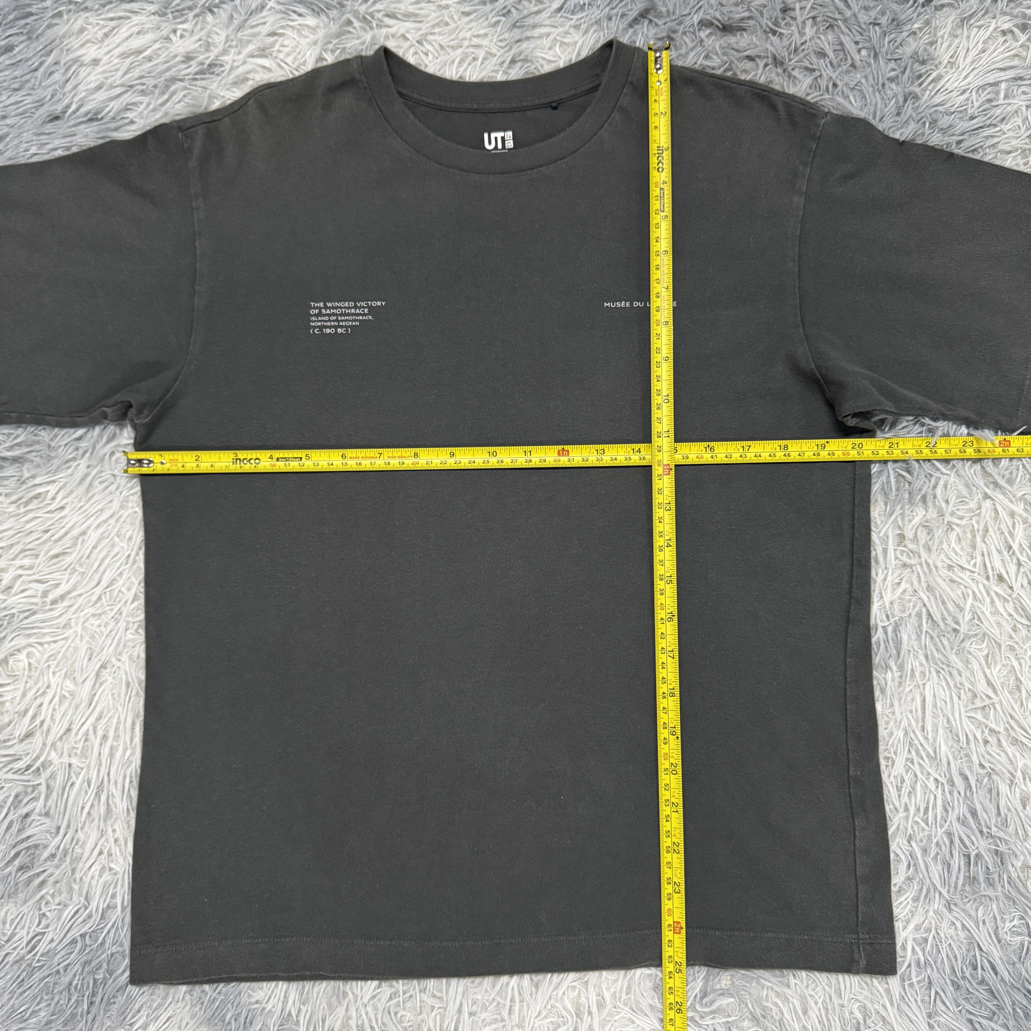 Uniqlo Uniqlo Musée du Louvre "Winged Victory Of Samothrace" Tshirt Size US L / EU 52-54 / 3 - 6 Thumbnail