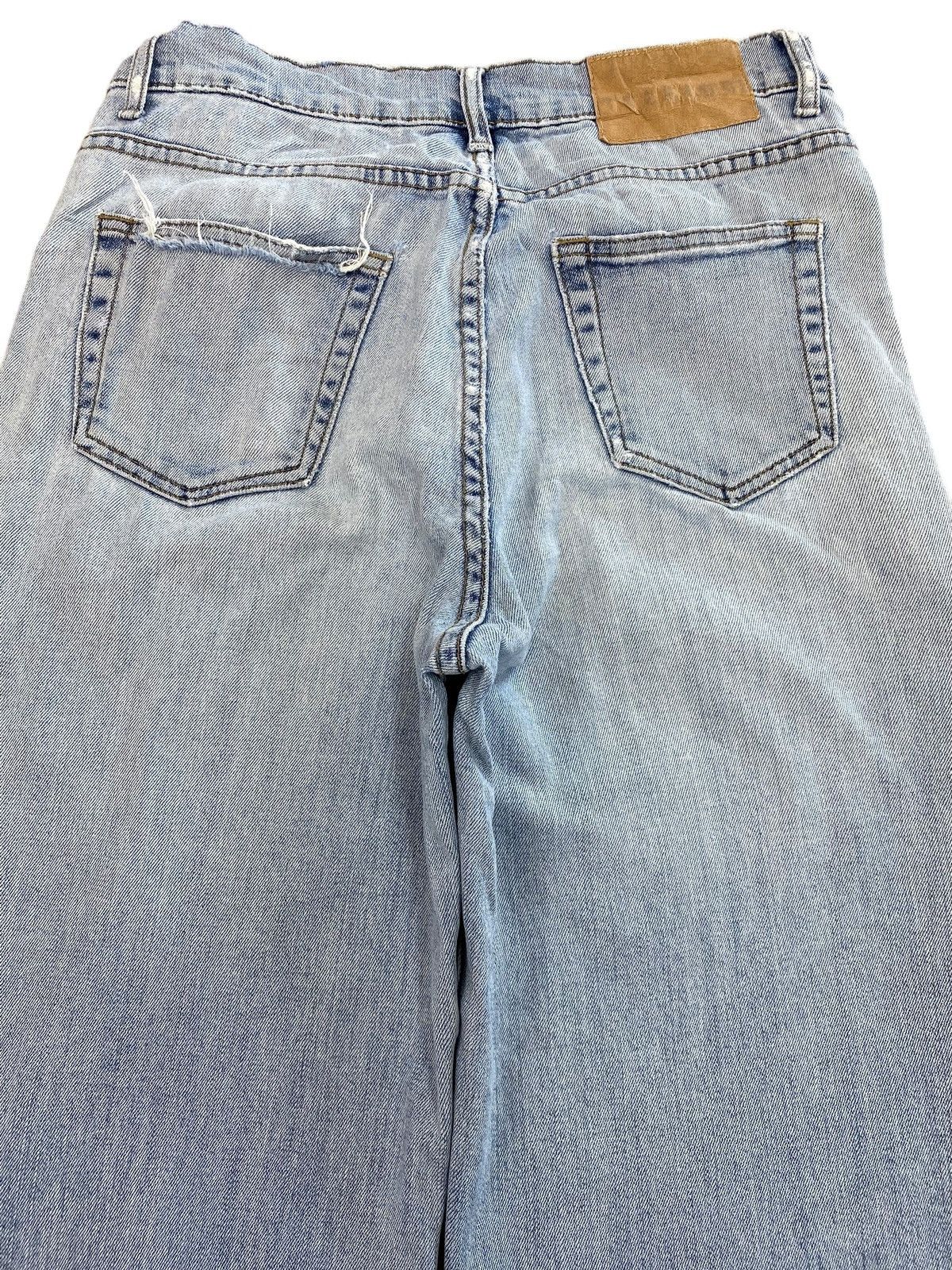 Japanese Brand Japanese Brand Light Faded Wash Style Flare Jeans Size US 28 / EU 44 - 4 Thumbnail