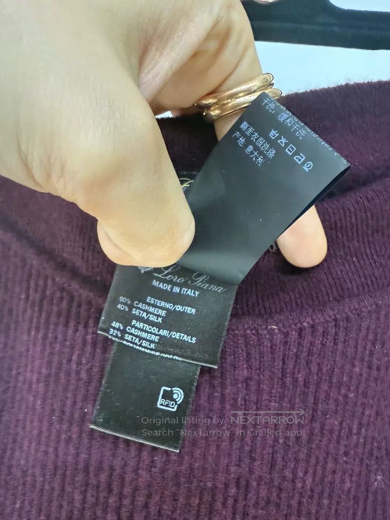 Loro Piana Loro Piana 24FW Autumn/Winter Pomegranate Red Cashmere and Size 25" / US 0 / IT 36 - 6 Thumbnail