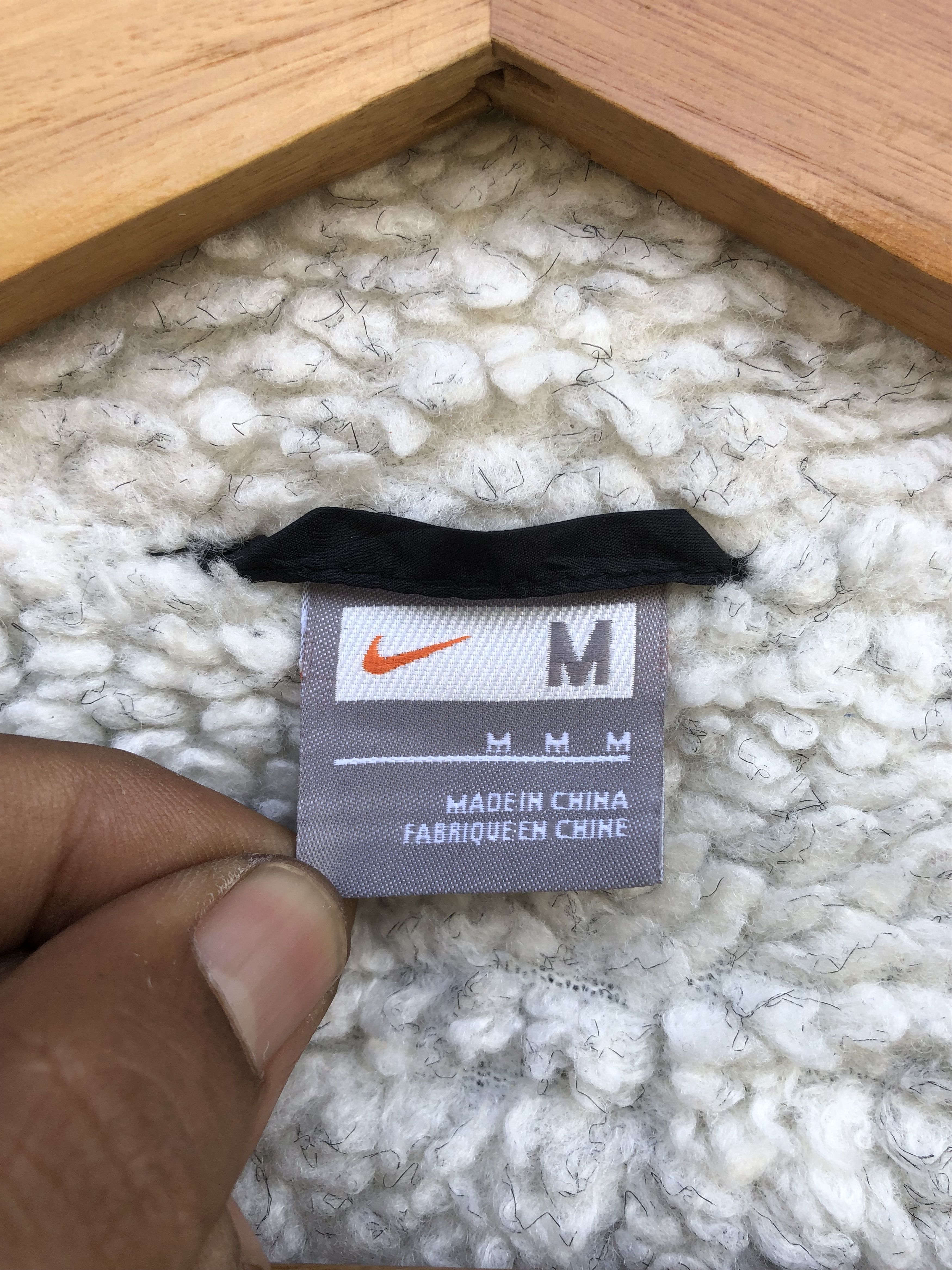 Nike Vintage Nike Swoosh Small Logo Zipper Long Jacket Size M / US 6-8 / IT 42-44 - 8 Thumbnail