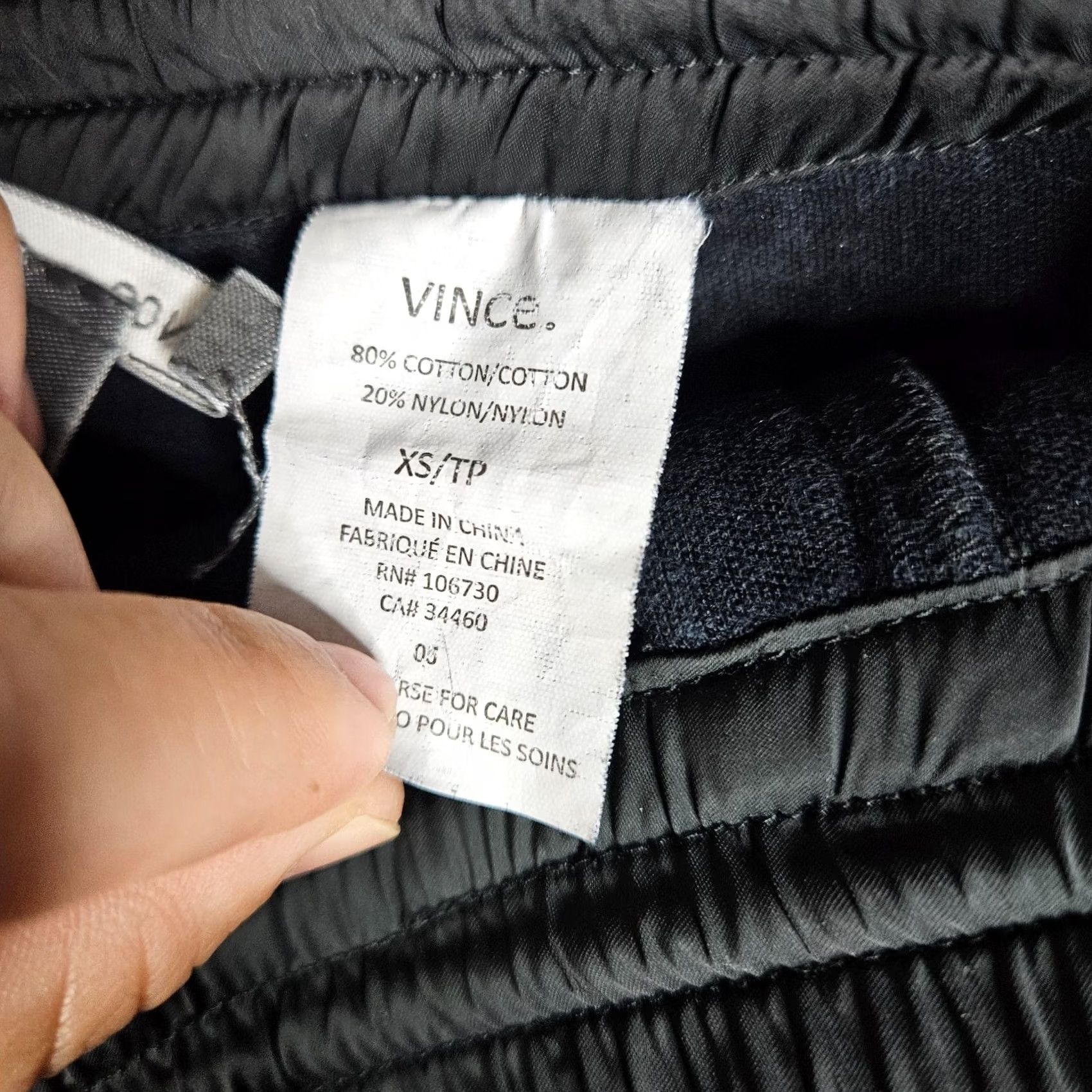 Vince Vince Skirt Women XS Mini Dark Gray Pull-on, Short, Knit, Cotton Nylon, Solid, Spring Summer, All Seasons, Regular, Women Size 26" / US 2 / IT 38 - 4 Thumbnail