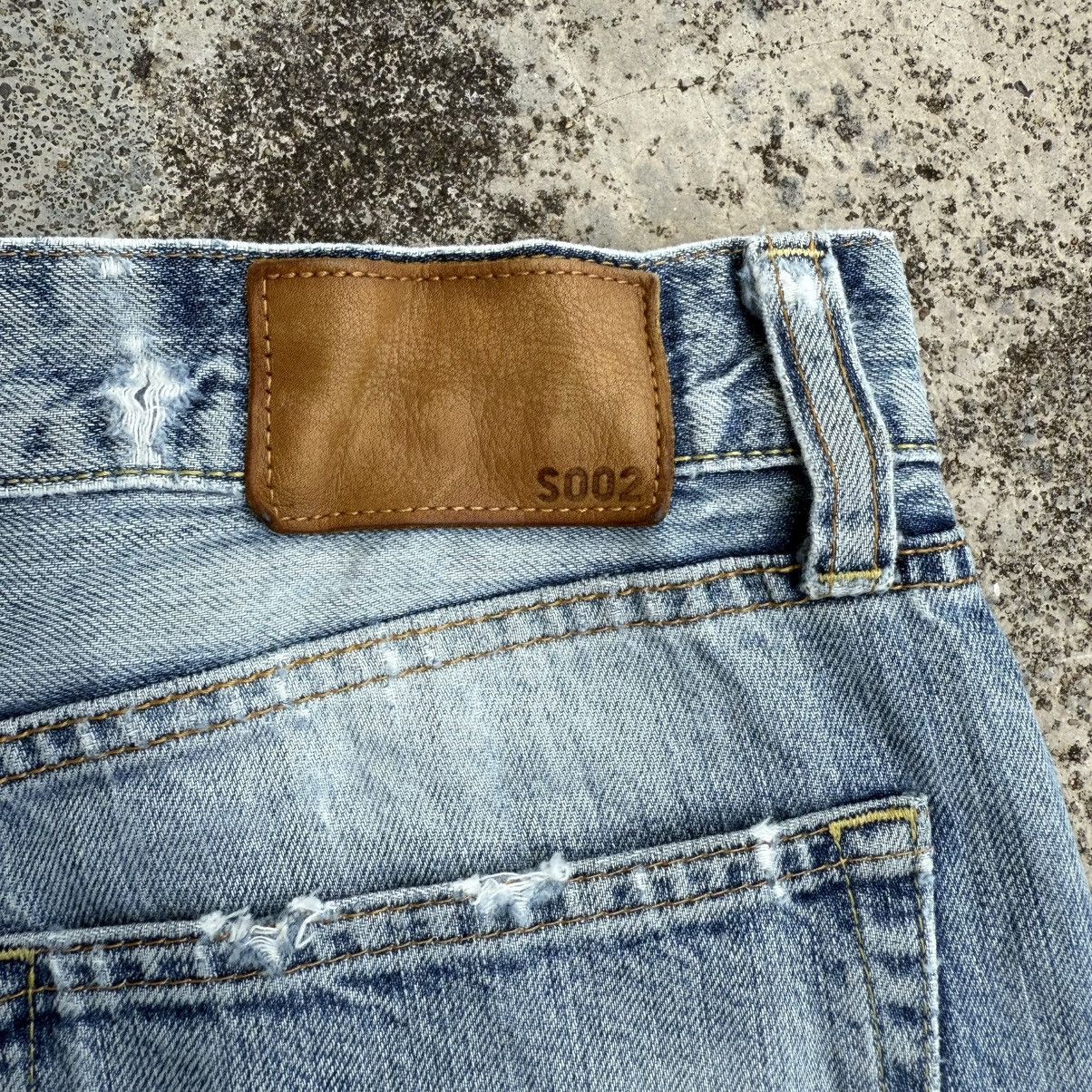 Japanese Brand VINTAGE JAPANESE FADED RIPPED DENIM JEAN PANTS Size US 34 / EU 50 - 10 Thumbnail