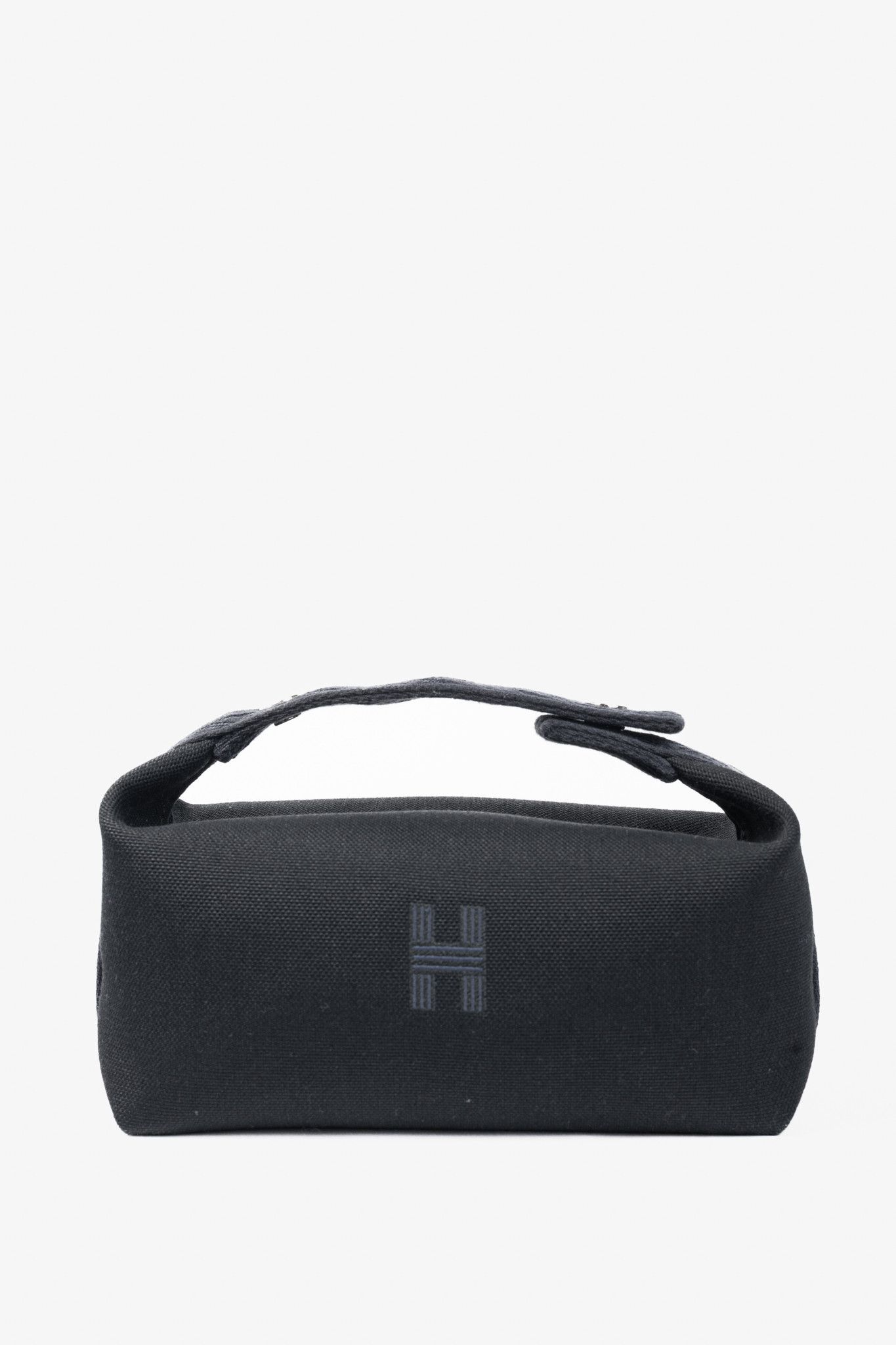 Hermes Hermes Bride-a-Brac Small Model Canvas & Chevron Strap Case Size ONE SIZE - 1 Thumbnail