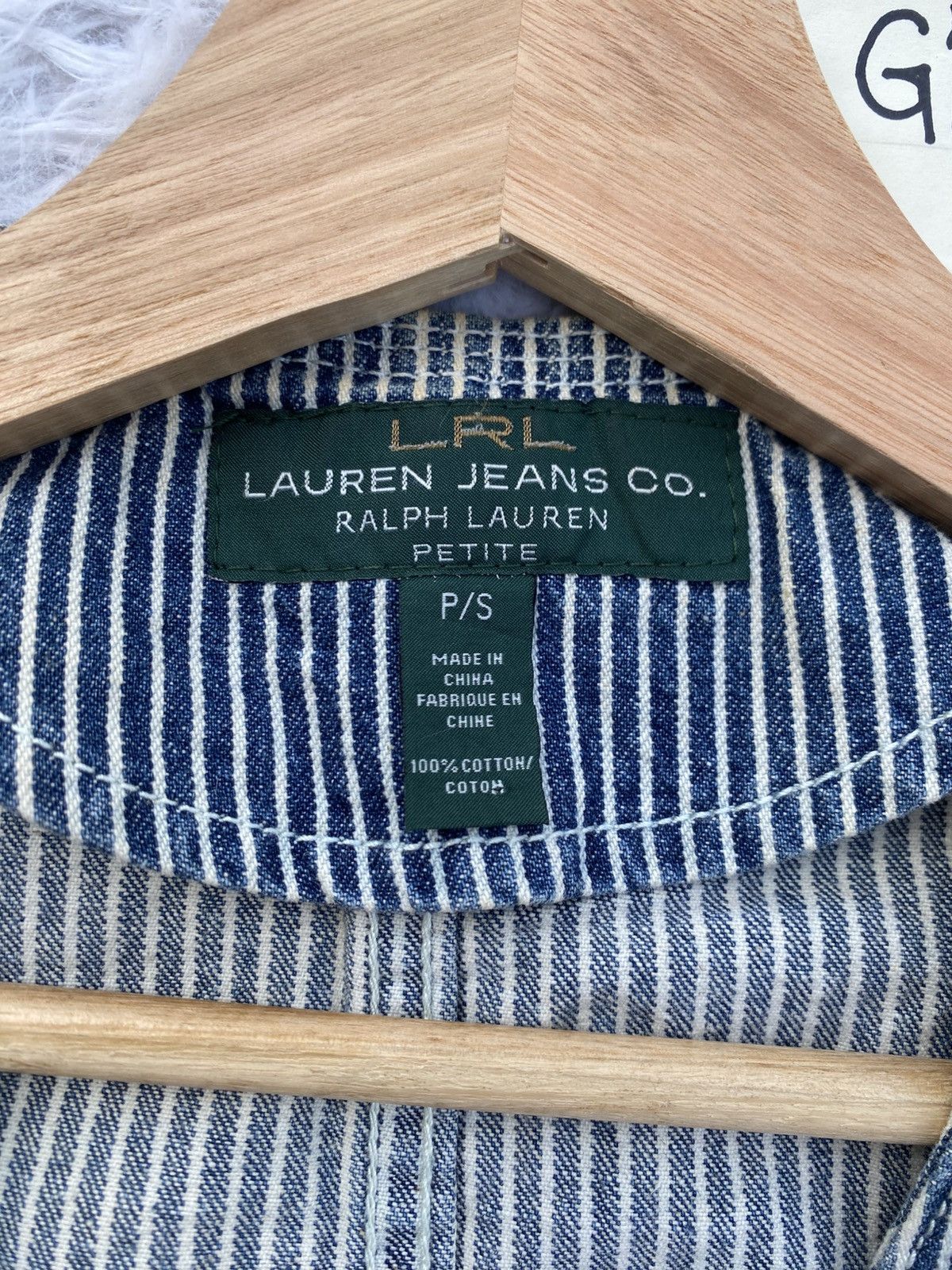 Ralph Lauren Rare Vintage Ralph Lauren Stripes Cotton Vest Size S / US 4 / IT 40 - 6 Thumbnail