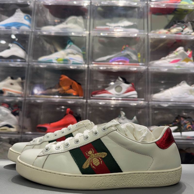 Gucci Gucci Ace Leather Fashion Sneakers for Men Size US 8.5 / EU 41-42 - 1 Thumbnail
