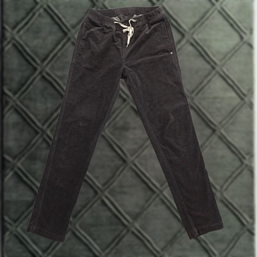 Vuori VUORI Pants Mens M (31X31) Gray Corduroy Drawstring Stretch Jogger Regular Inseam 31 USA Shirt Shoes? Size US 31 - 1 Thumbnail