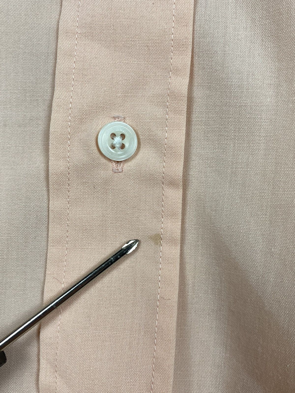 Vintage × Yves Saint Laurent Vintage Yves Saint Laurent Button Up Shirt Size US M / EU 48-50 / 2 - 9 Thumbnail