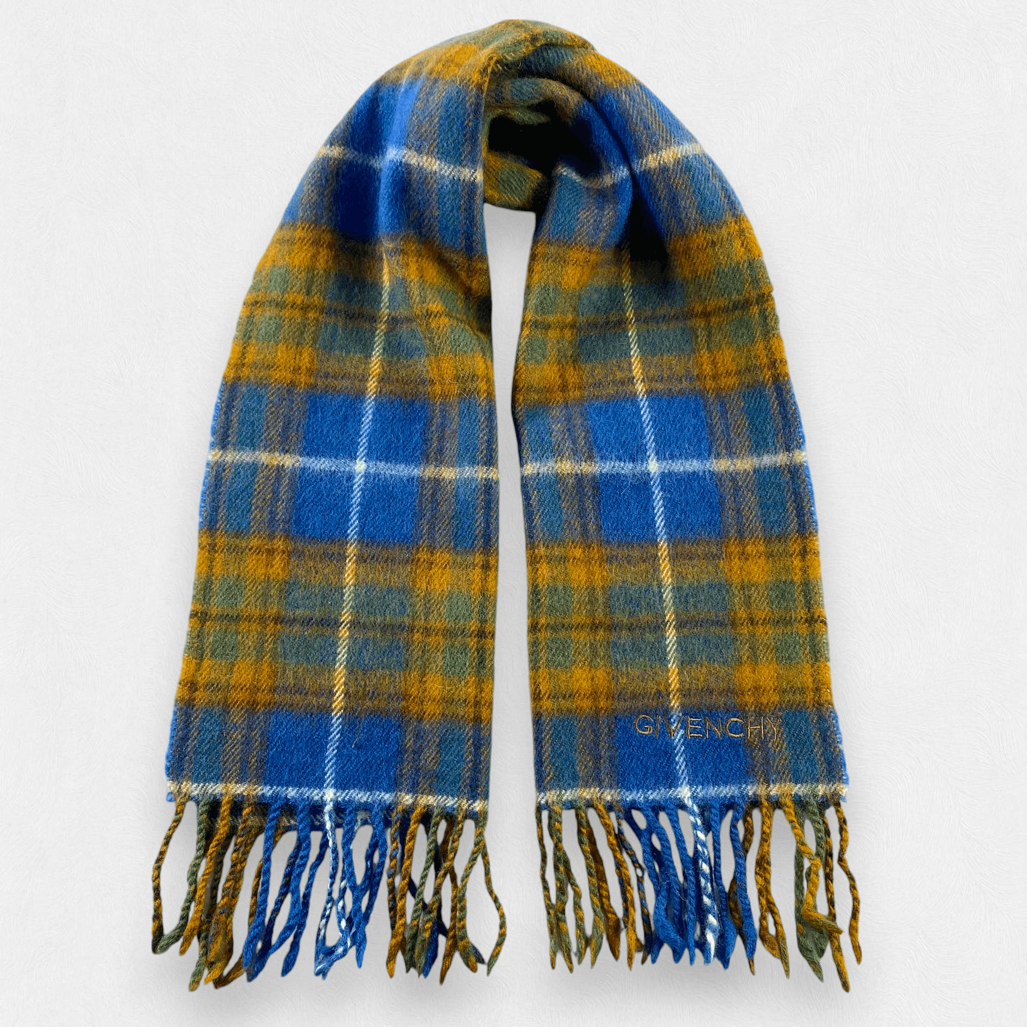 Givenchy × Vintage Givenchy Scarf Neck Wrap Wool Muffler Size ONE SIZE - 1 Thumbnail