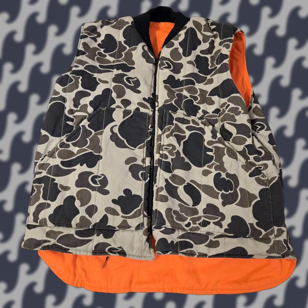 Walls VINTAGE Walls Blizzard-Pruf Vest Mens Large Camouflage Insulated Hunting USA Shirt Size US L / EU 52-54 / 3 - 1 Thumbnail