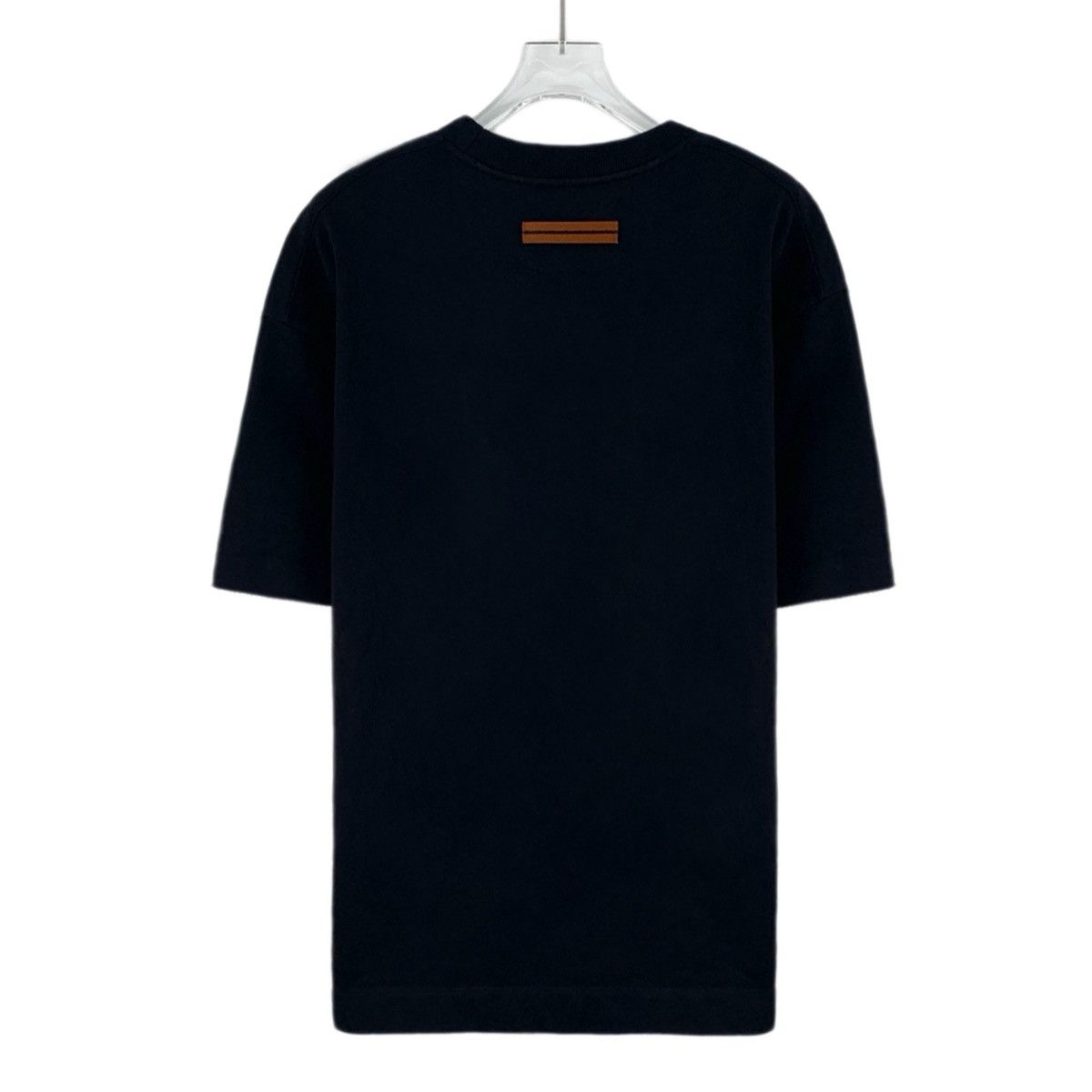Z Zegna Zegna Pocket Letter Embroidered Short Sleeve T-shirt K26WX Size US XS / EU 42 / 0 - 2 Thumbnail