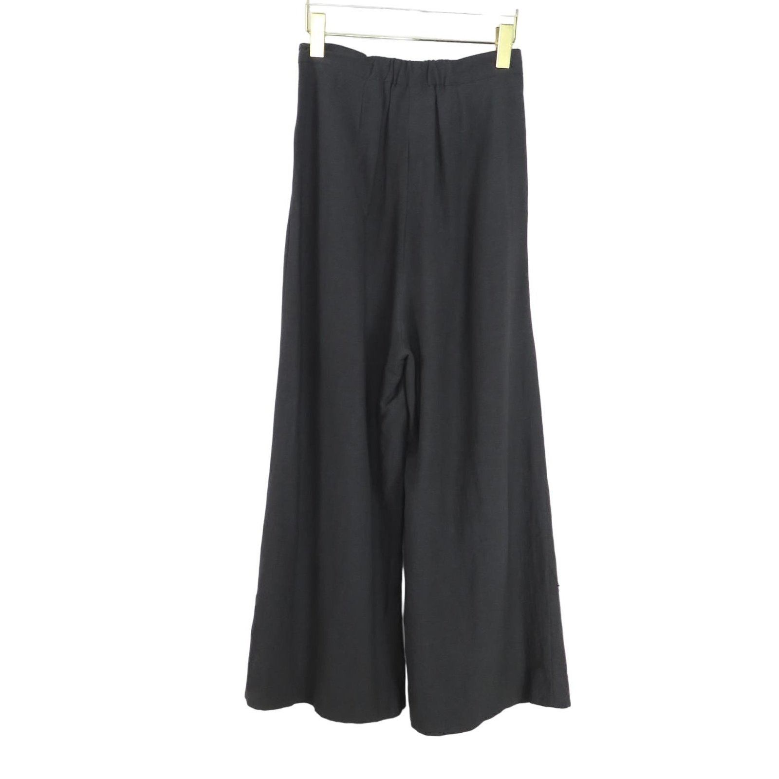Anthropologie Anthro Six Crisp Days Gray High Rise Wide Leg Pants Small Size 27" / US 4 / IT 40 - 4 Thumbnail