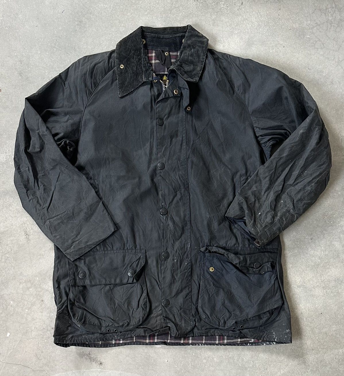 VINTAGE BARBOUR BEAUFORT WAX JACKET