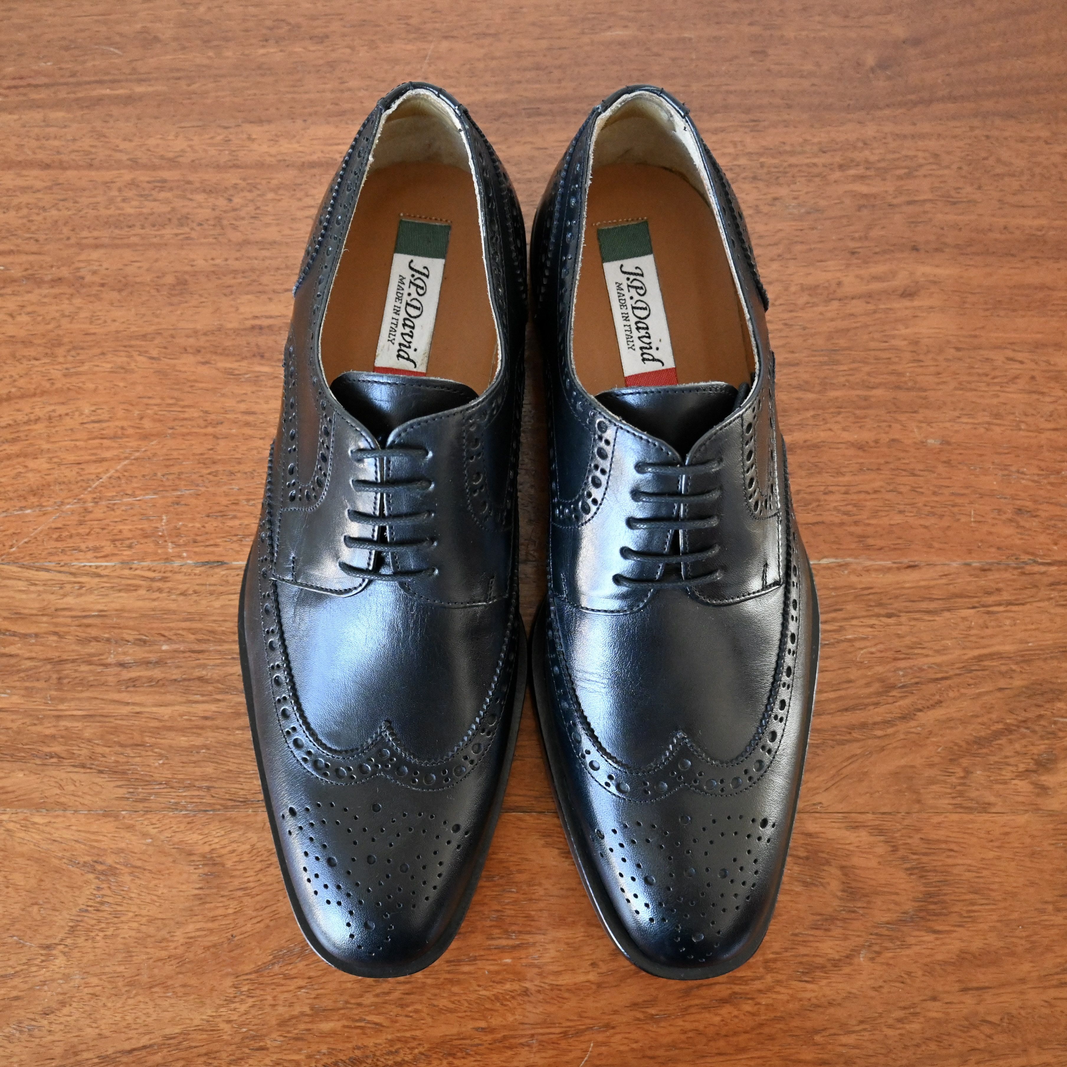 Other J.P. DAVID full-brogue derby shoes, made in Italy Size US 9.5 / EU 42-43 - 2 Thumbnail
