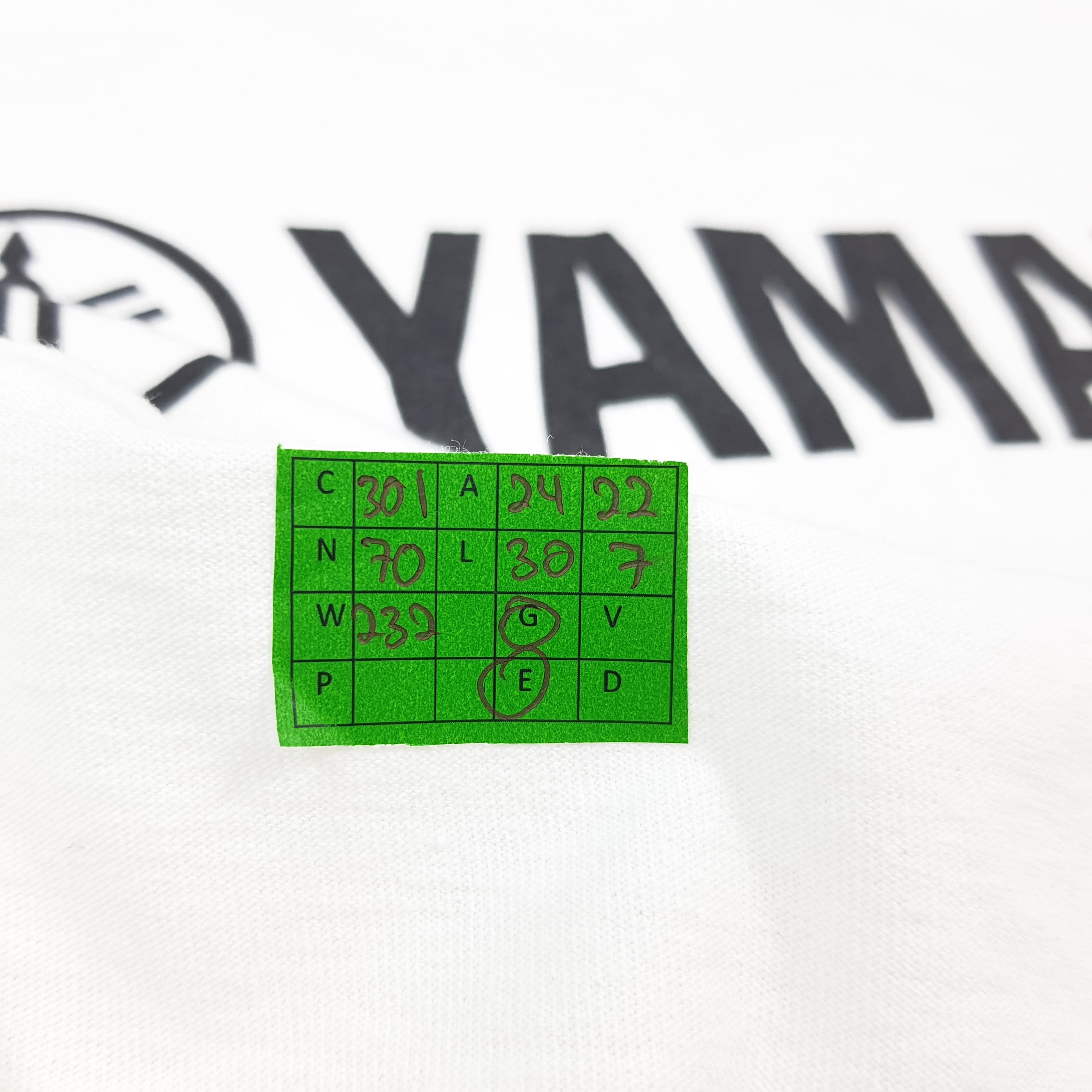 Yamaha Vintage YAMAHA Japanese Brand Motorsports Tshirt C301N70 Size US XL / EU 56 / 4 - 8 Thumbnail