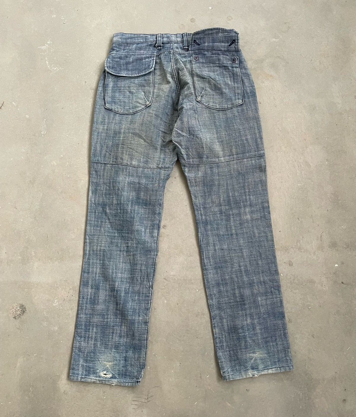 Japanese Brand ENUFIROH DENIM PANT Size US 30 / EU 46 - 7 Thumbnail